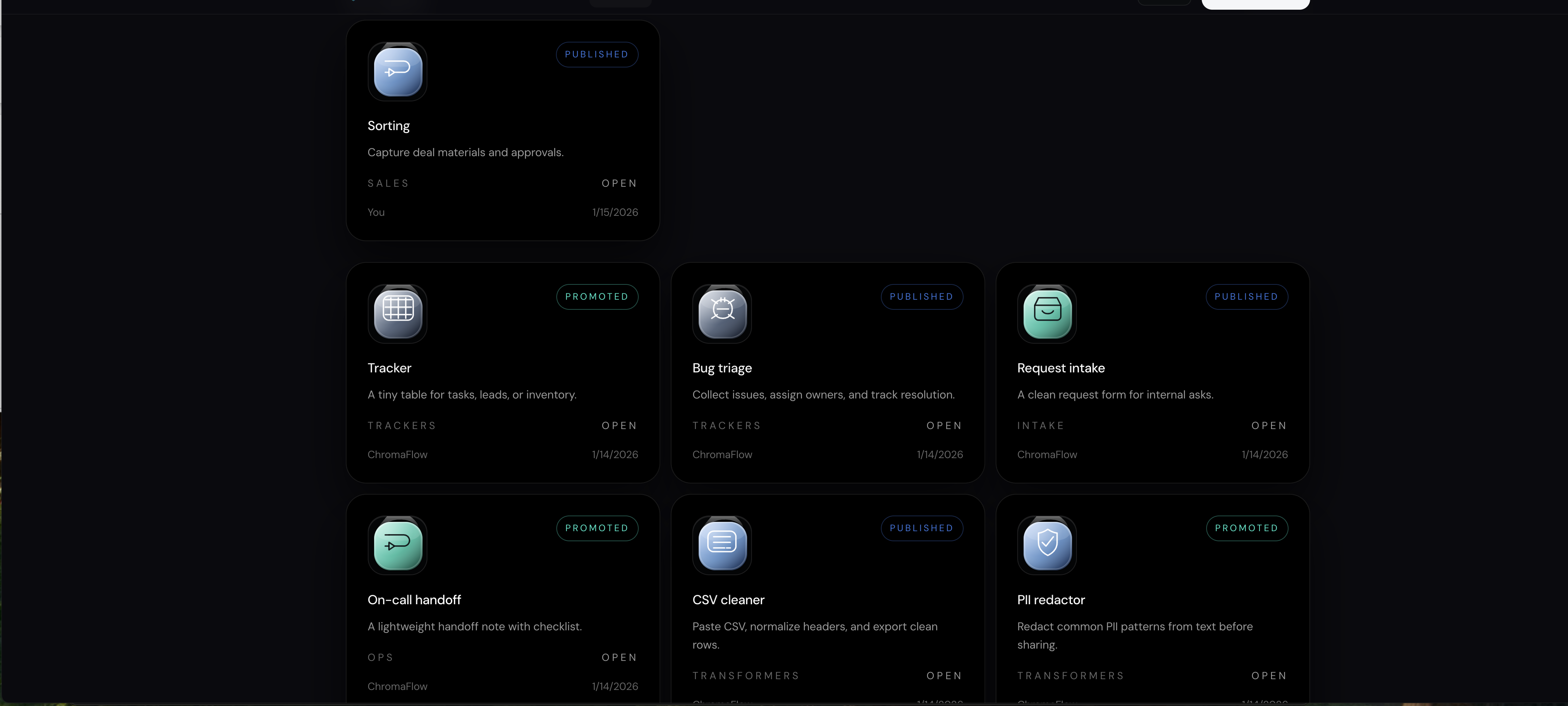 Screenshot 3 of ChromaFlow - State OS