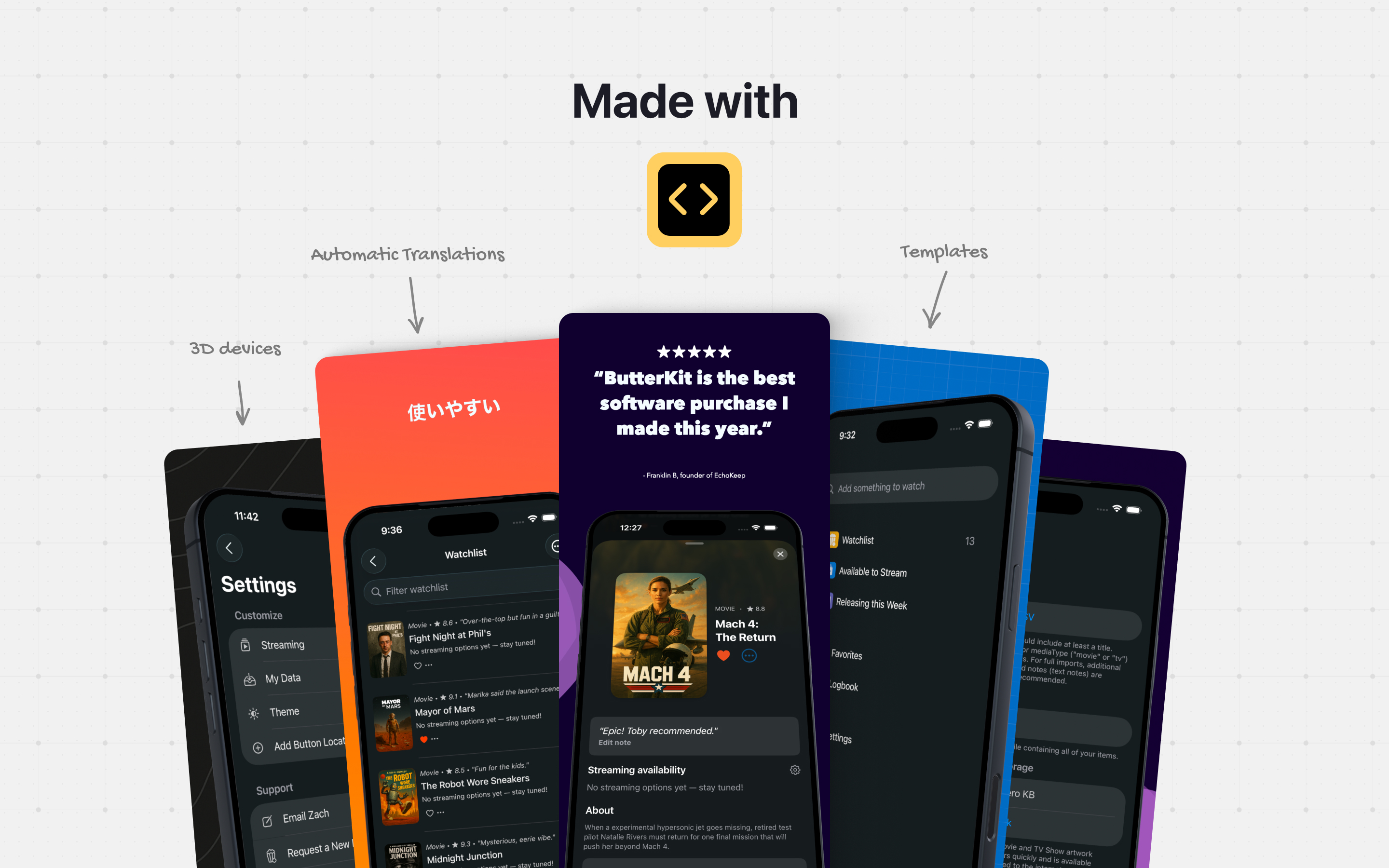 Screenshot 2 of Butterkit