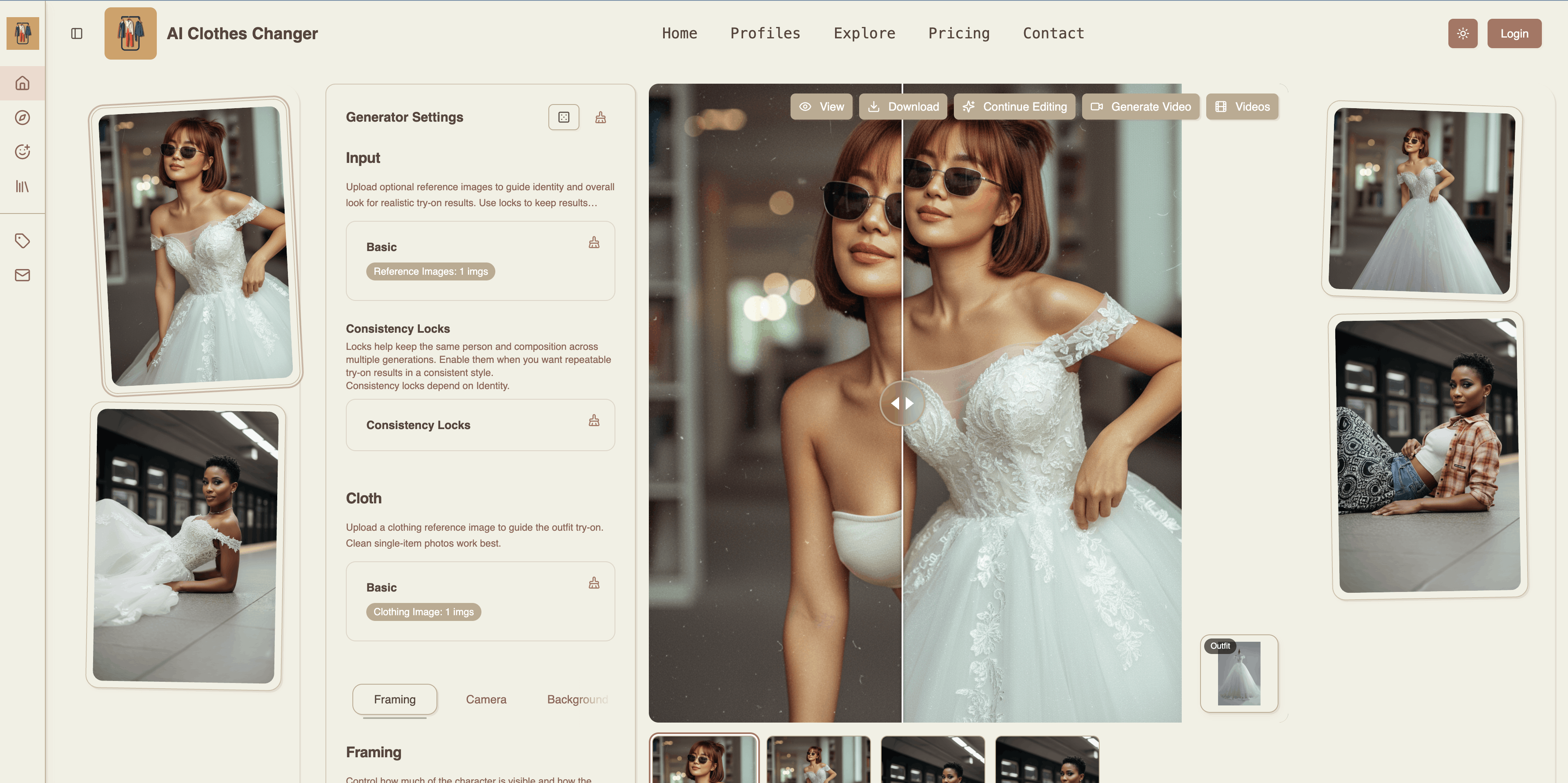 Screenshot 1 of AI Clothes Changer