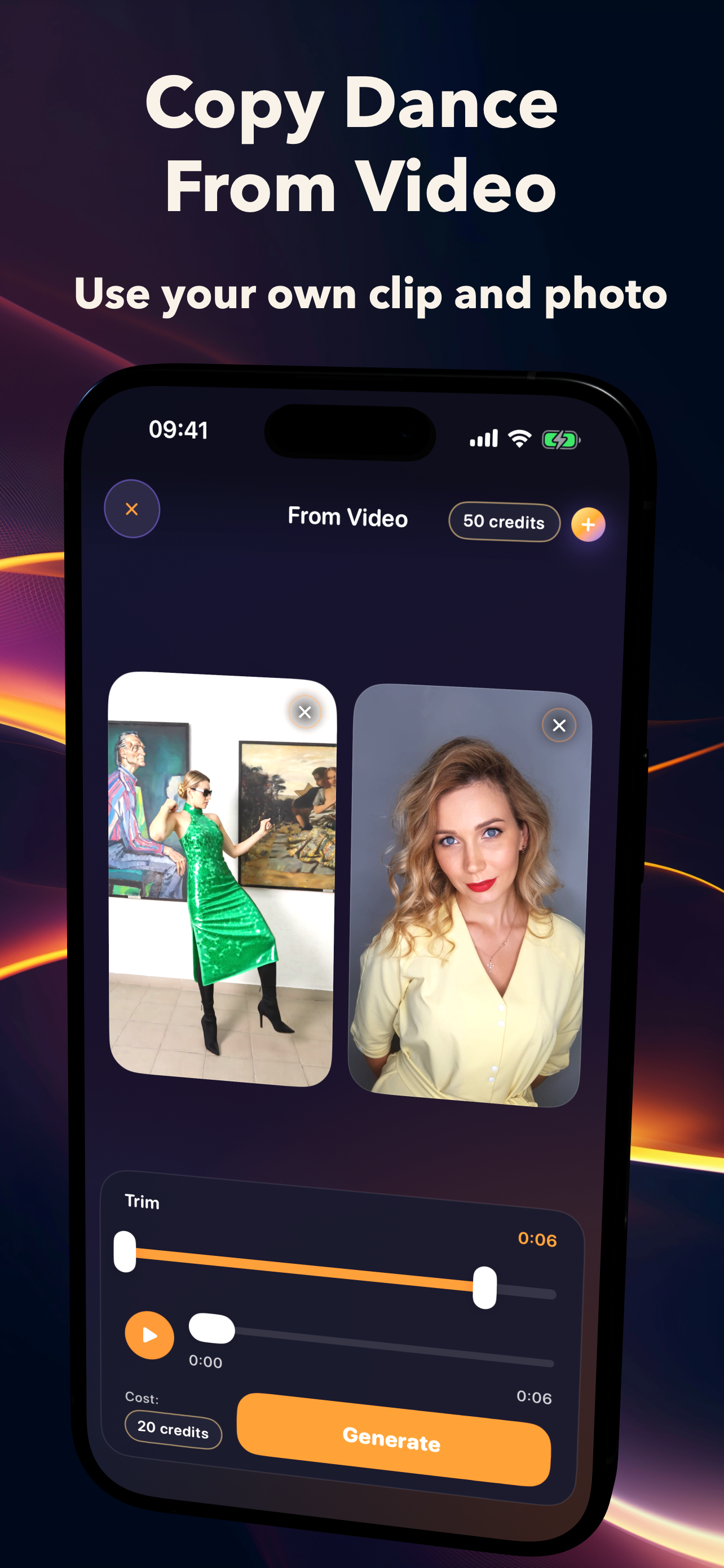 Screenshot 1 of DanceMe: AI Dance Video