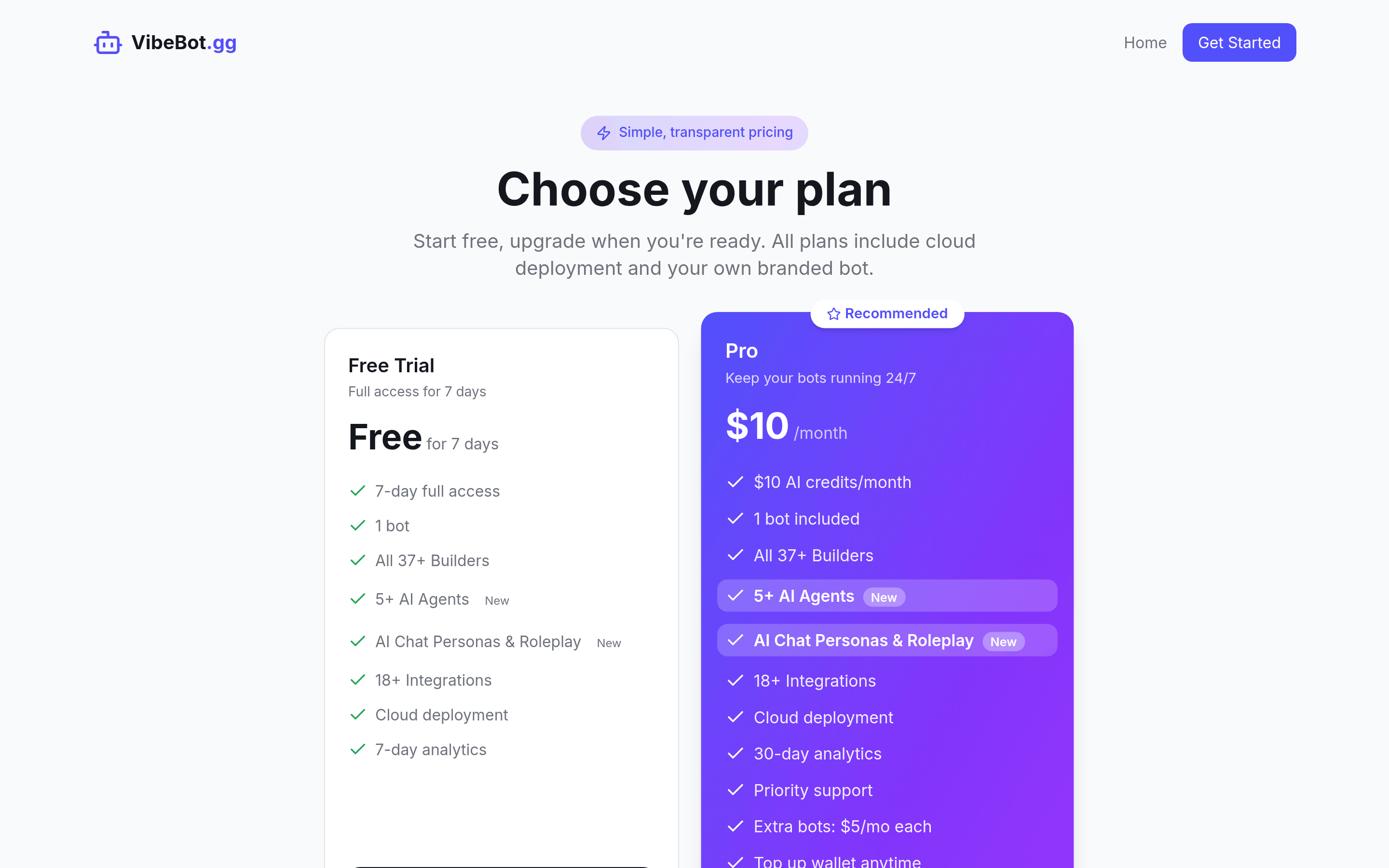 Screenshot 4 of VibeBot