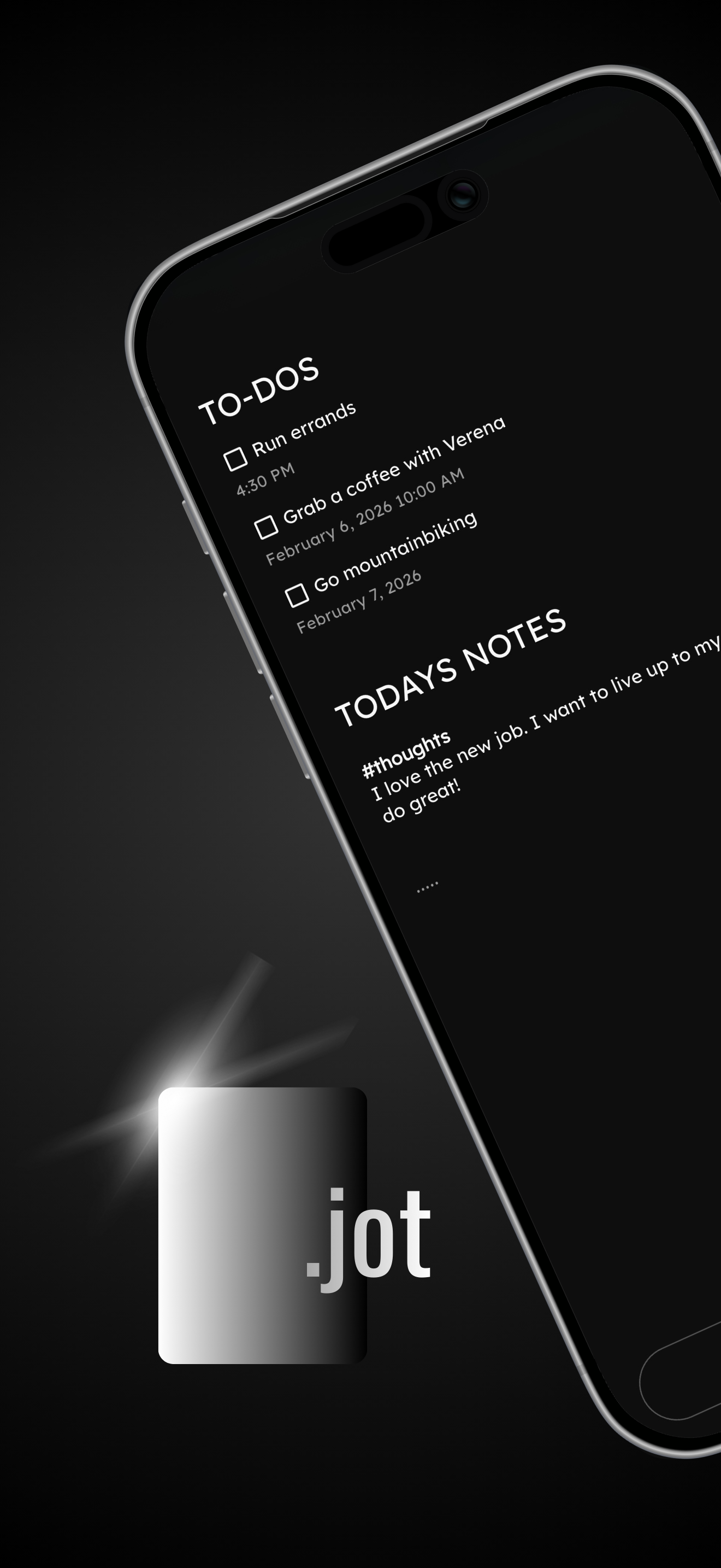 Screenshot 1 of .jot