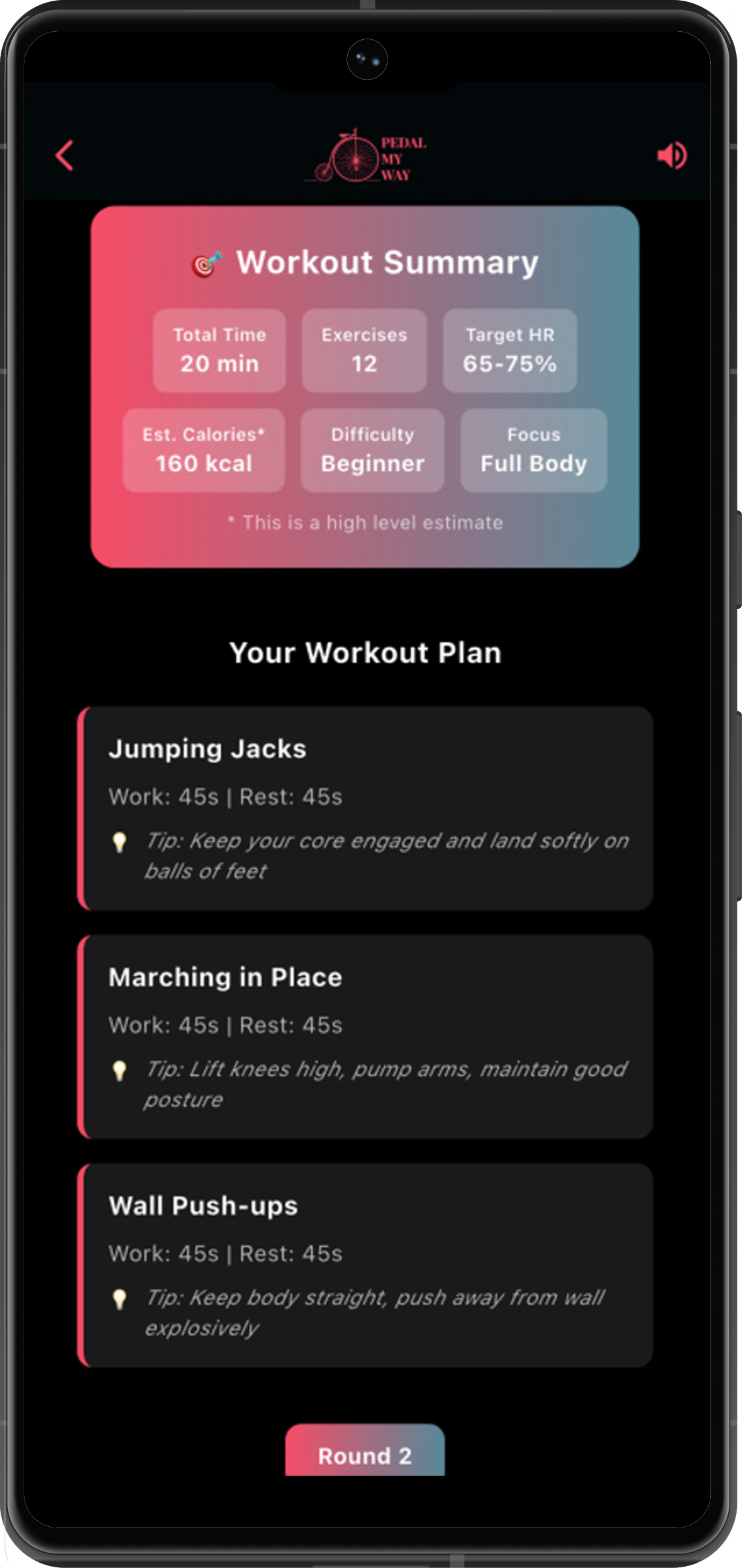 Screenshot 1 of PMW Fit