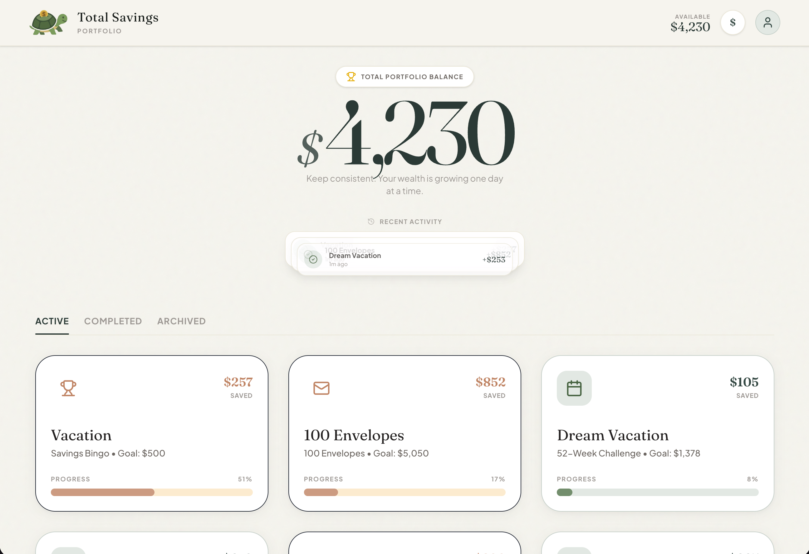 Screenshot 3 of TurtleSavings
