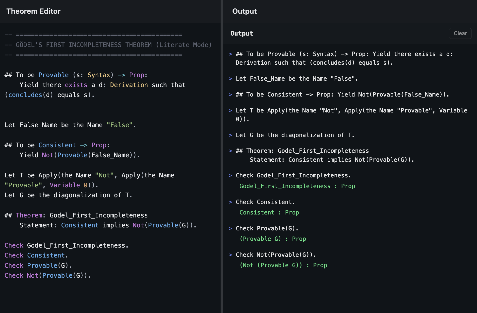 Screenshot 5 of LOGICAFFEINE