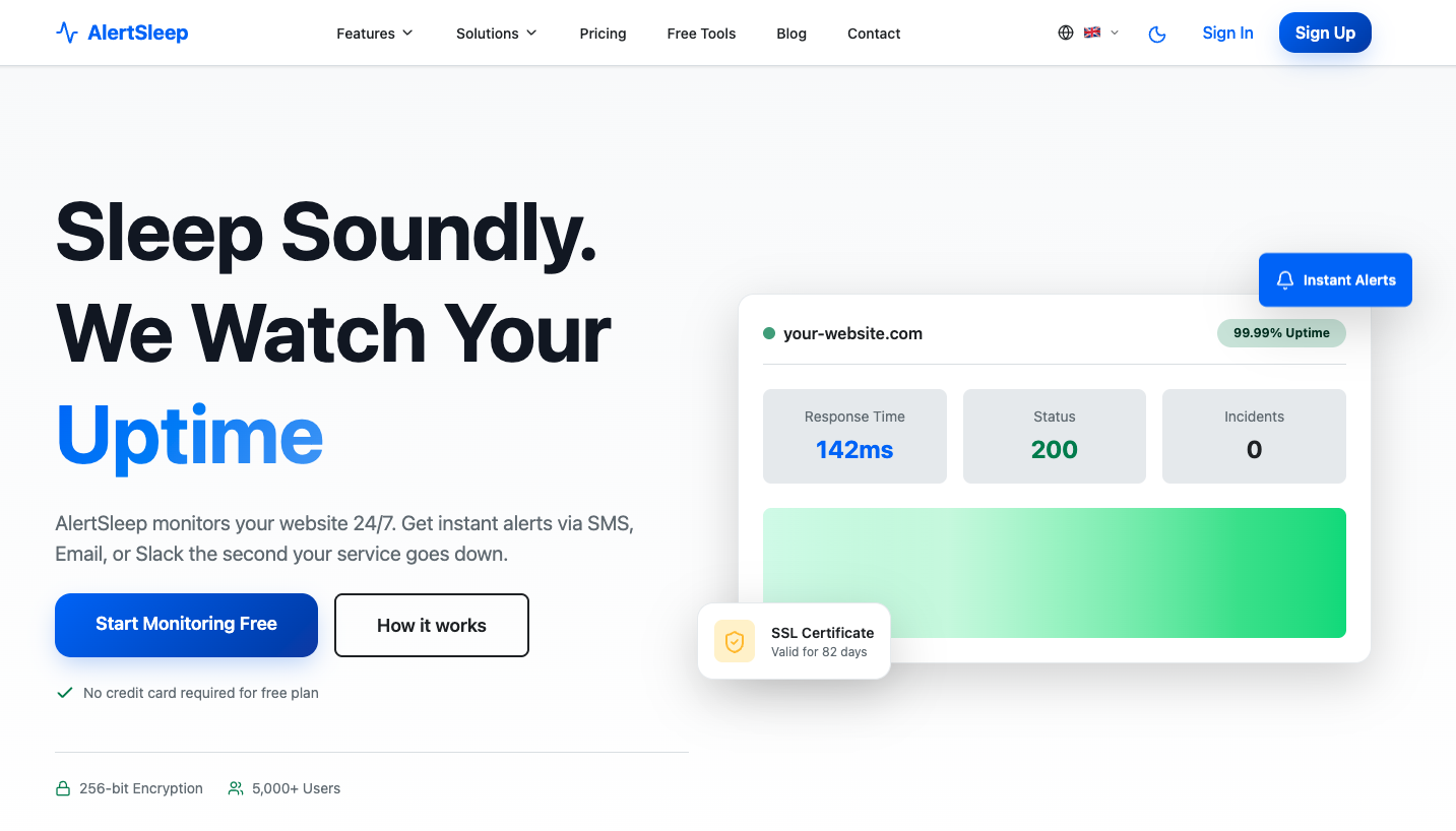 Screenshot 1 of AlertSleep