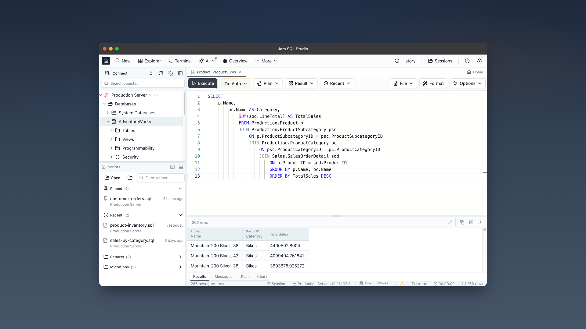 Screenshot 7 of Jam SQL Studio