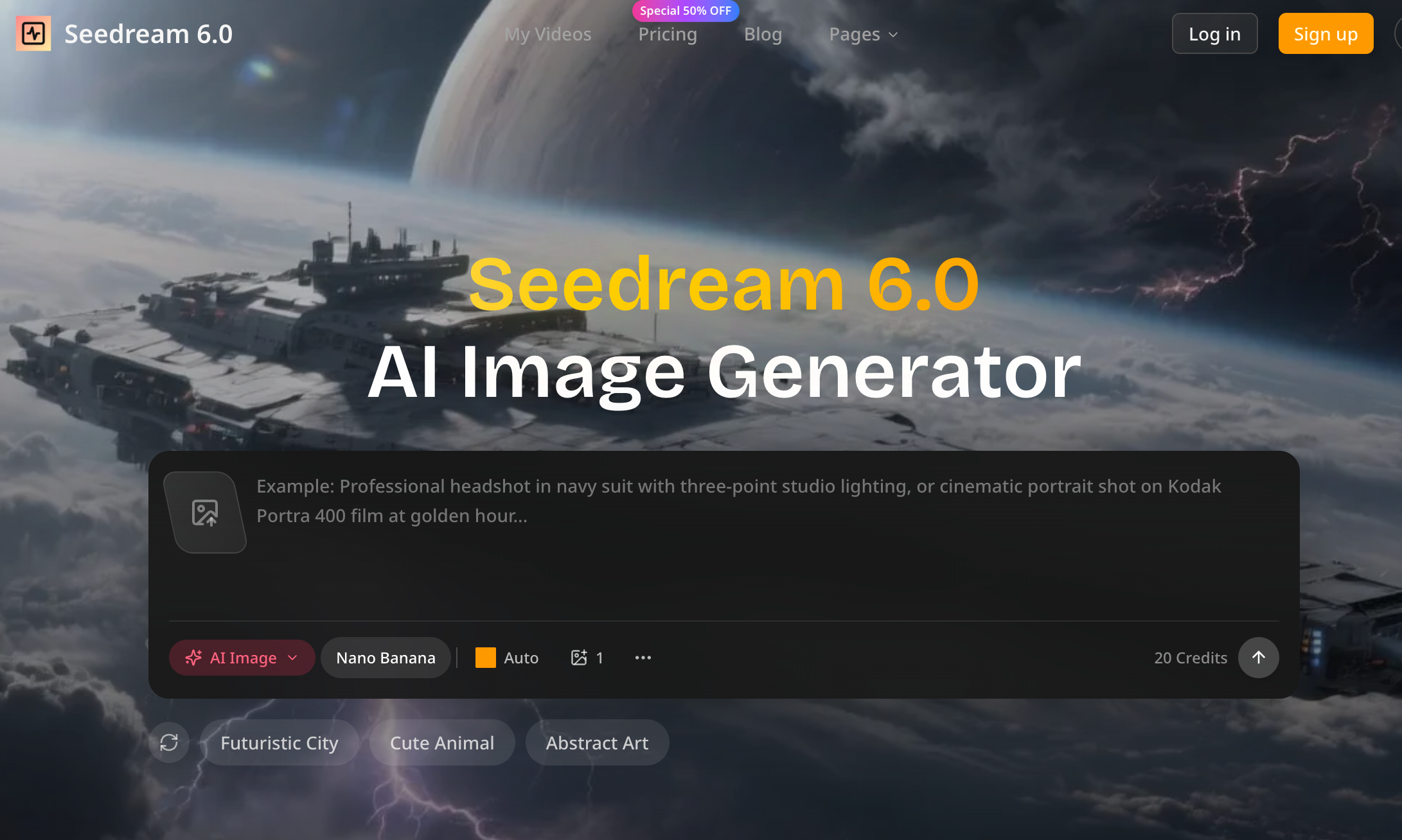 Screenshot 1 of Seedream 6.0