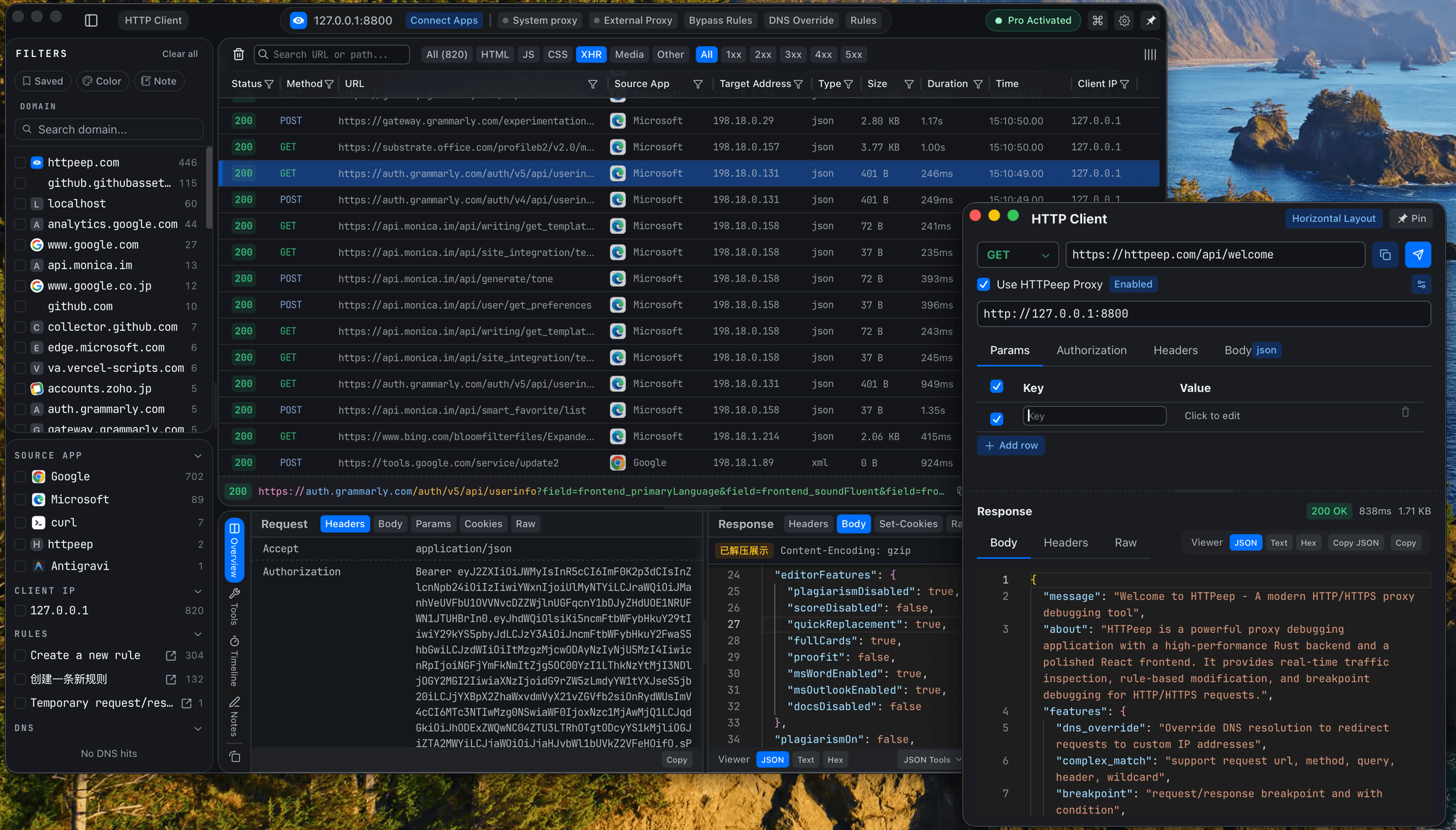 Screenshot 4 of HTTPeep