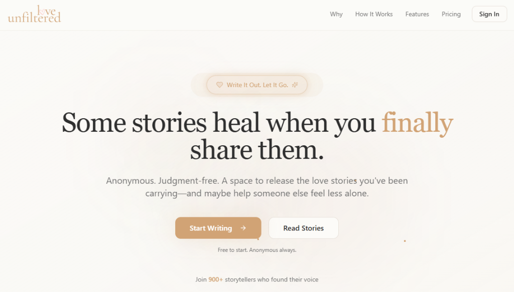 Screenshot 1 of Love Unfiltered