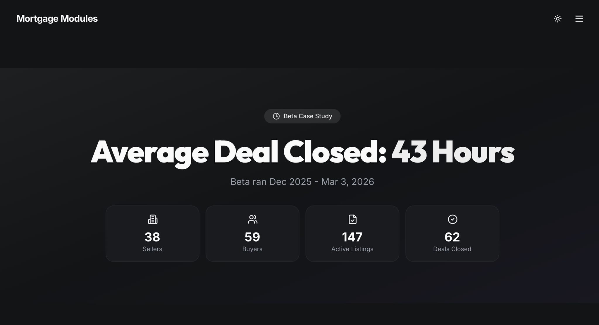 Screenshot 1 of Mortgage Modules