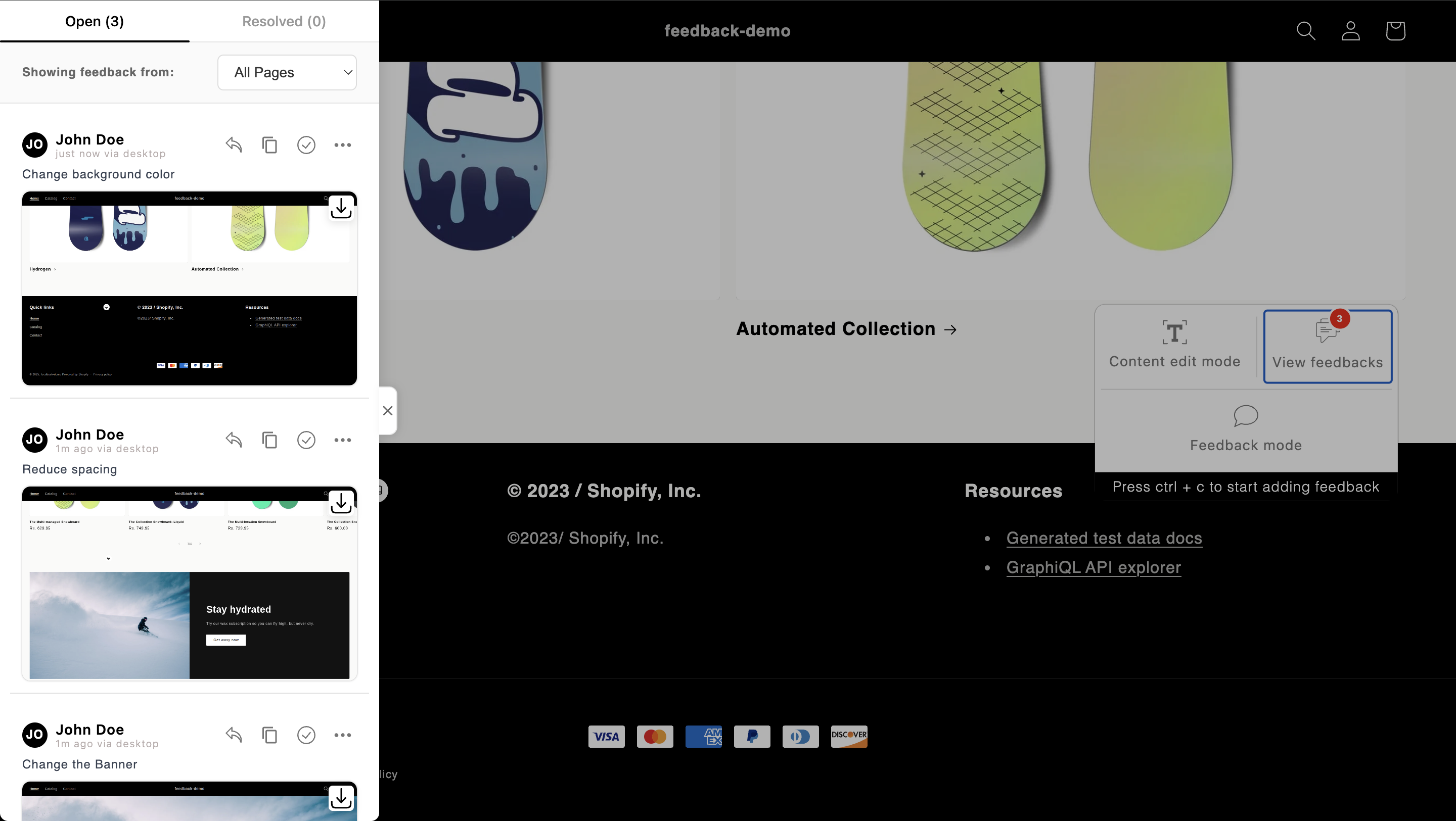 Screenshot 3 of Marmeto Feedback