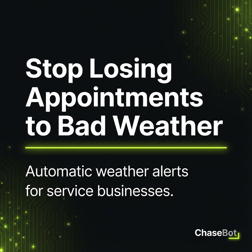 Screenshot 1 of Automated Weather Alerts for Business