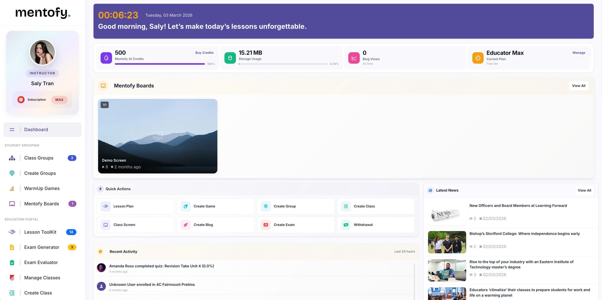 Screenshot 3 of Mentofy