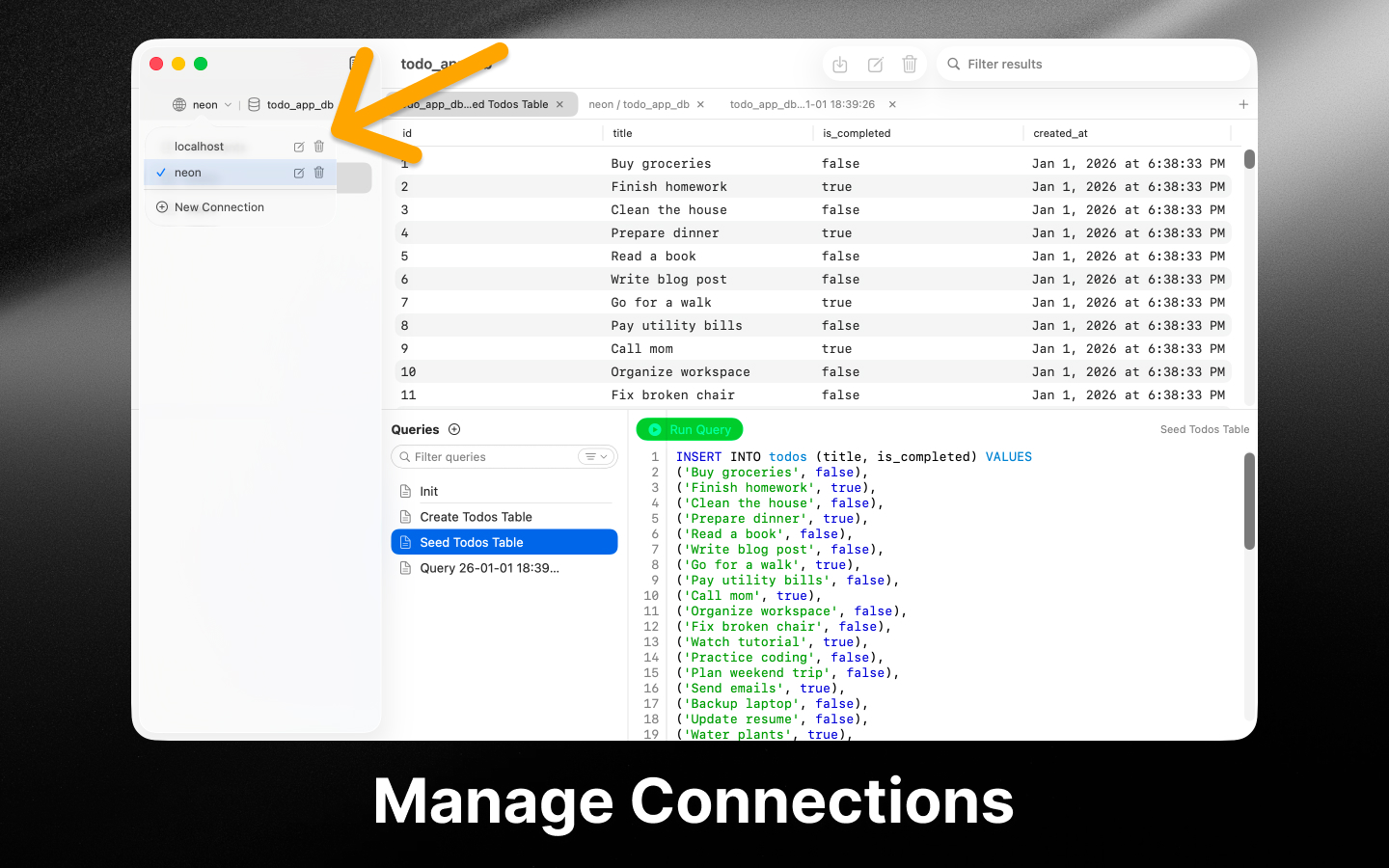 Screenshot 5 of PostgresGUI