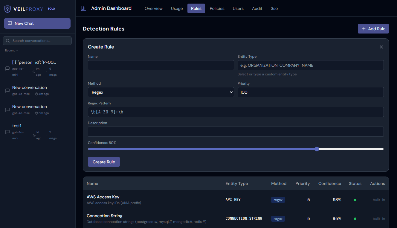 Screenshot 2 of VeilProxy