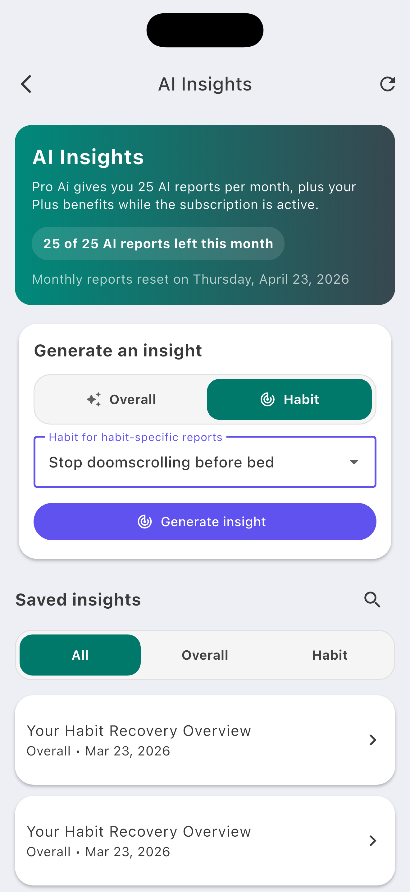 Screenshot 4 of Avoid : Break Bad Habits