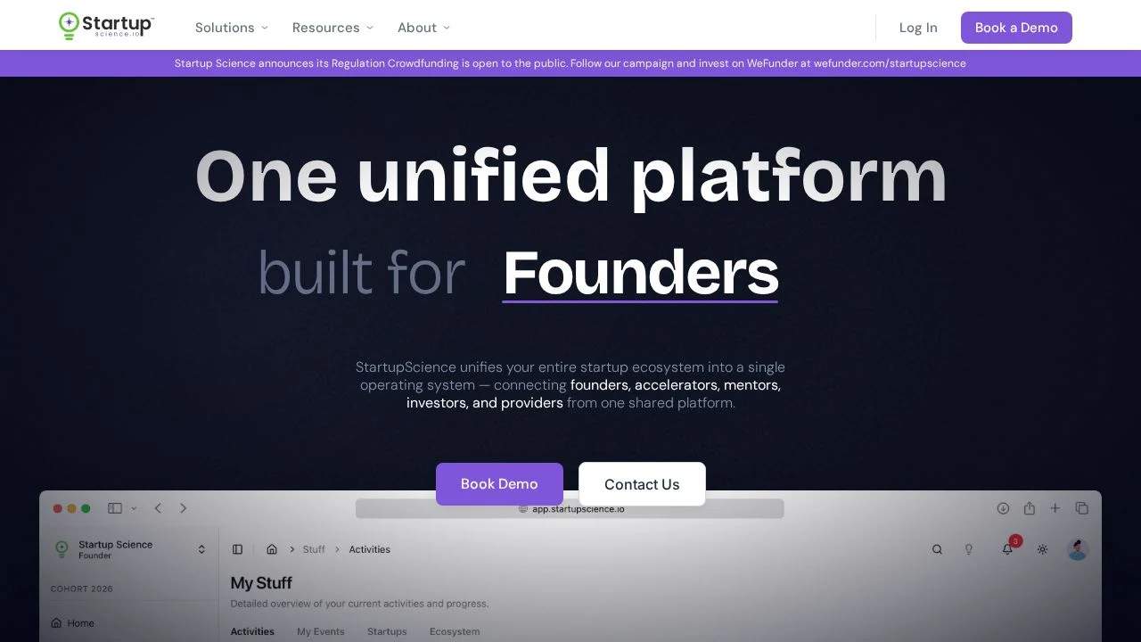 Screenshot 1 of Startup Science