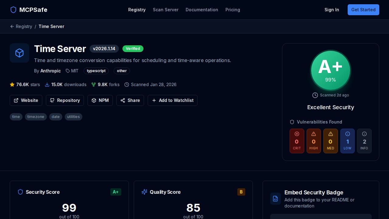 Screenshot 3 of MCPSafe