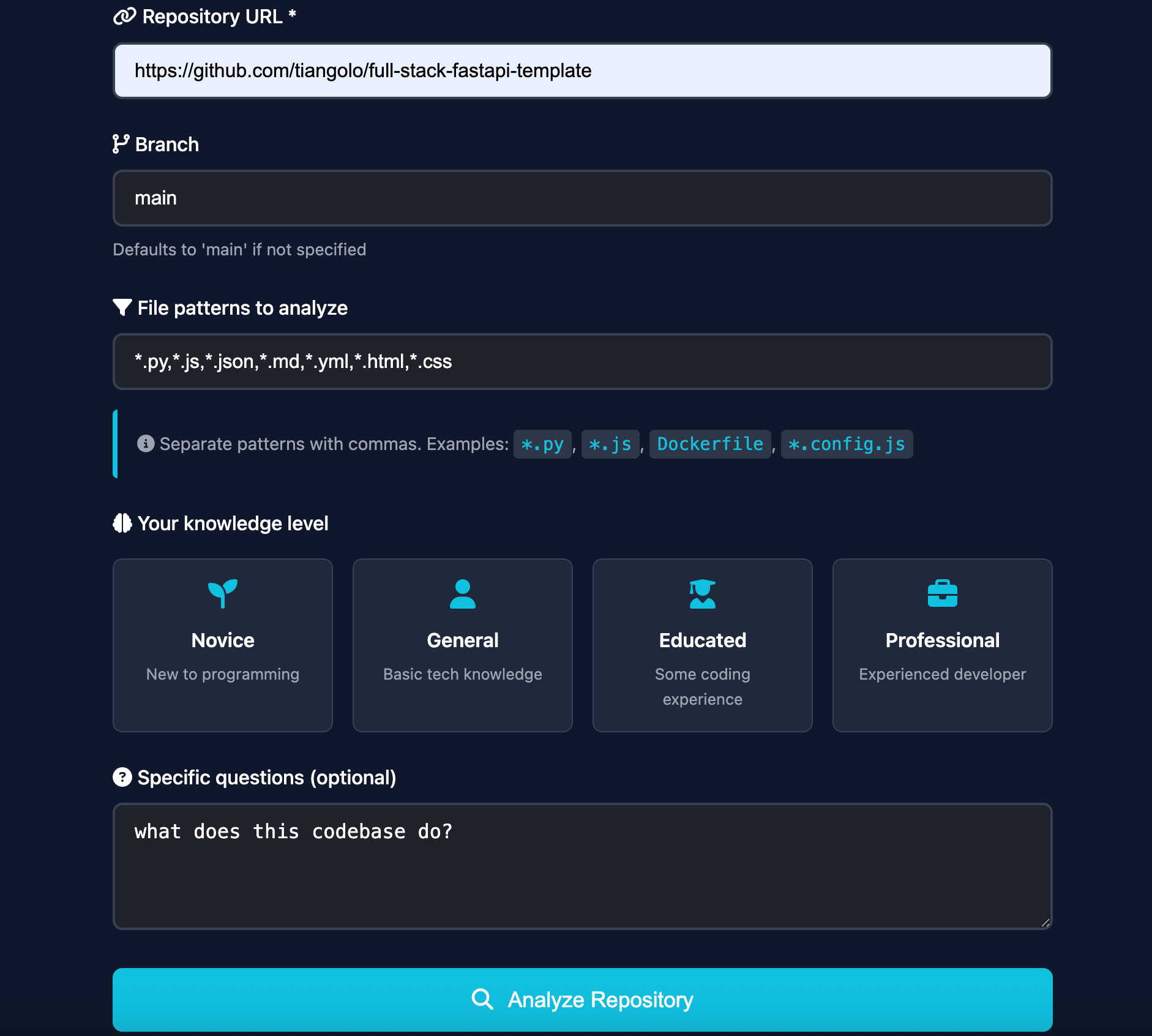 Screenshot 3 of CodeDecipher