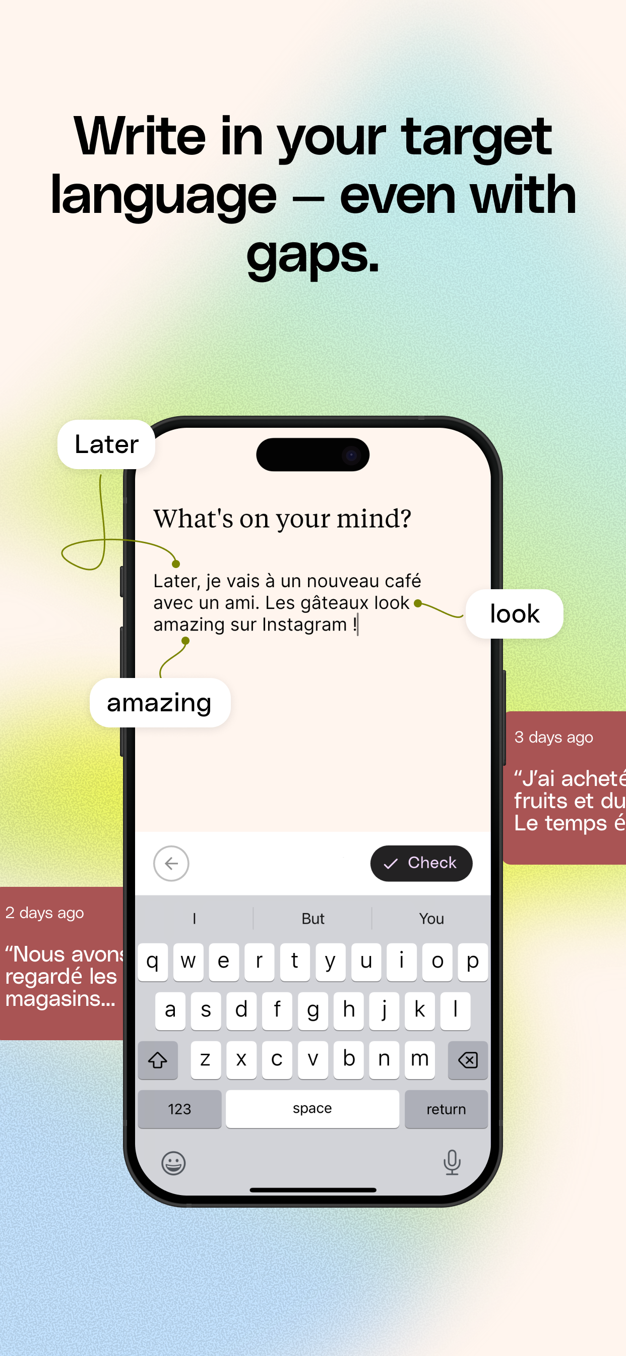 Screenshot 2 of Moti: Your language journal