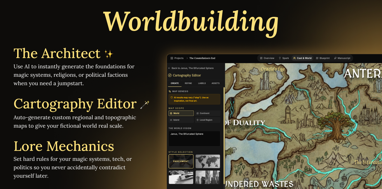 Screenshot 2 of NovelOS Studio