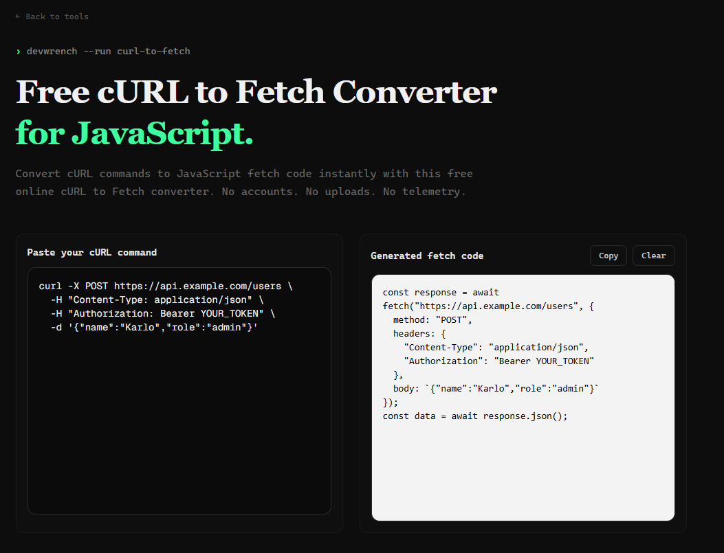 Screenshot 2 of DevWrench