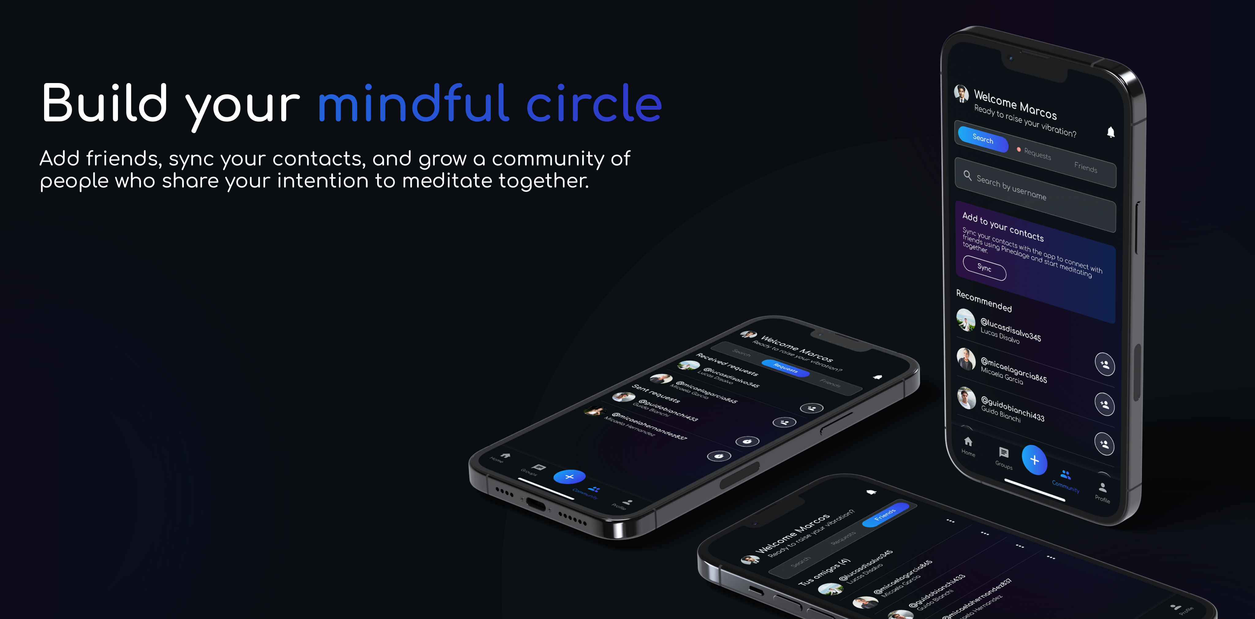 Screenshot 6 of Pinealage - Group Meditation App