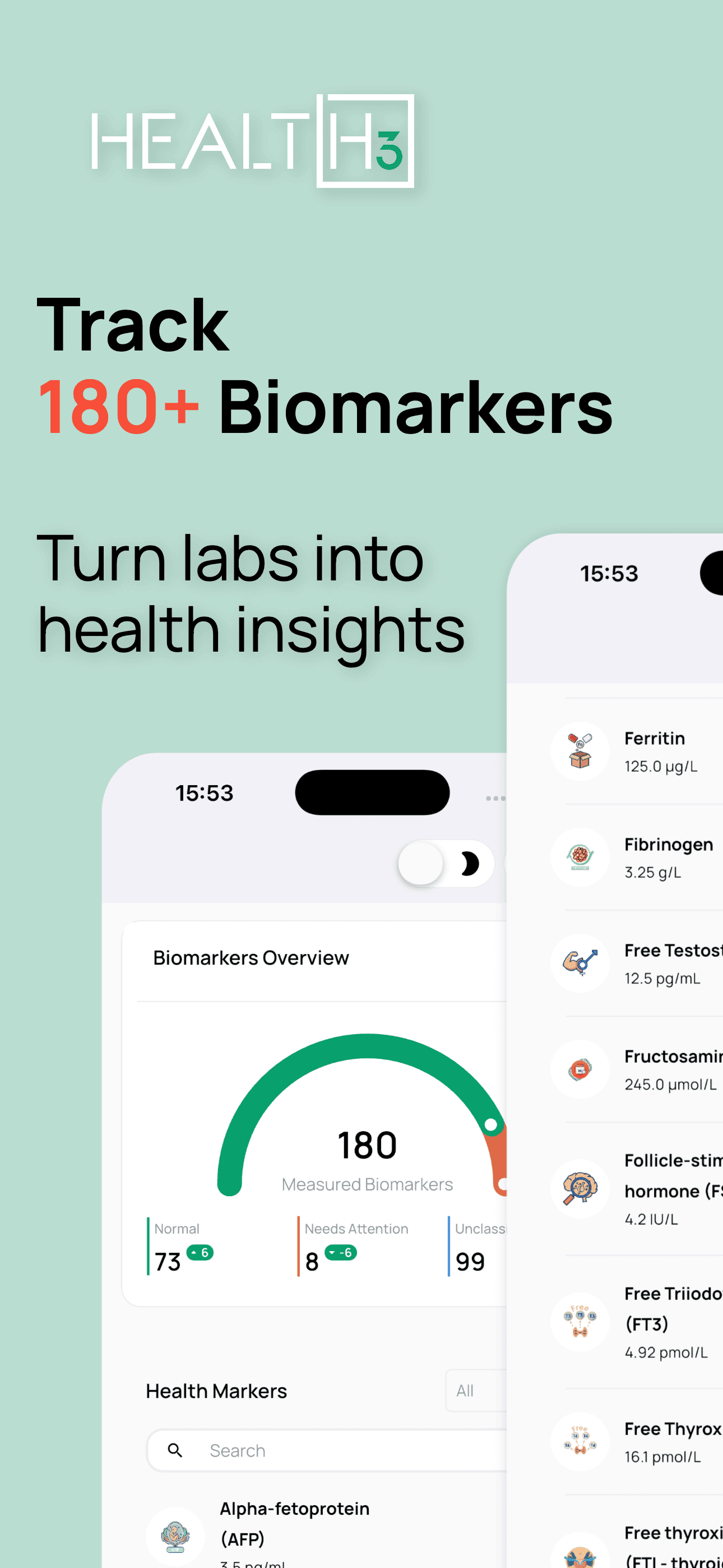 Screenshot 1 of Health3 AG