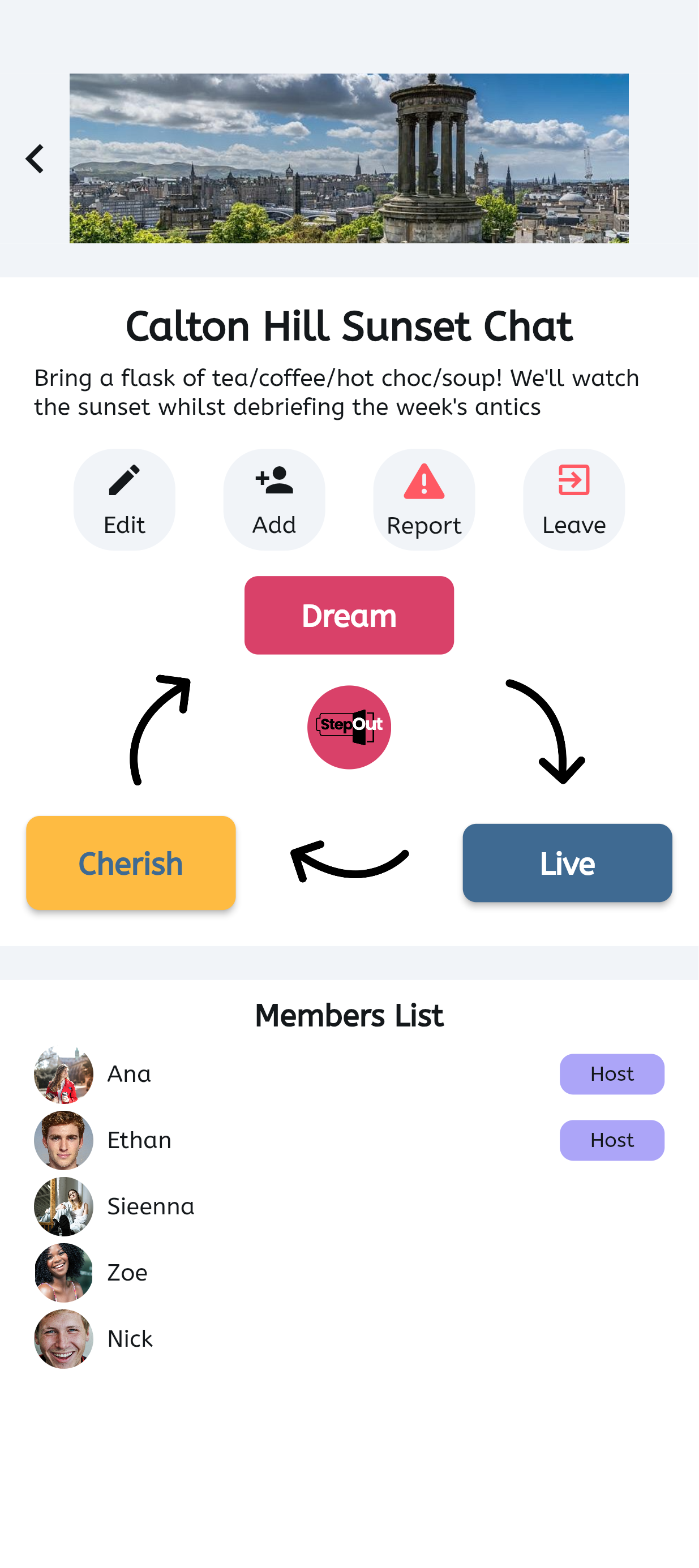 Screenshot 3 of StepOut - Dream, Live, Cherish