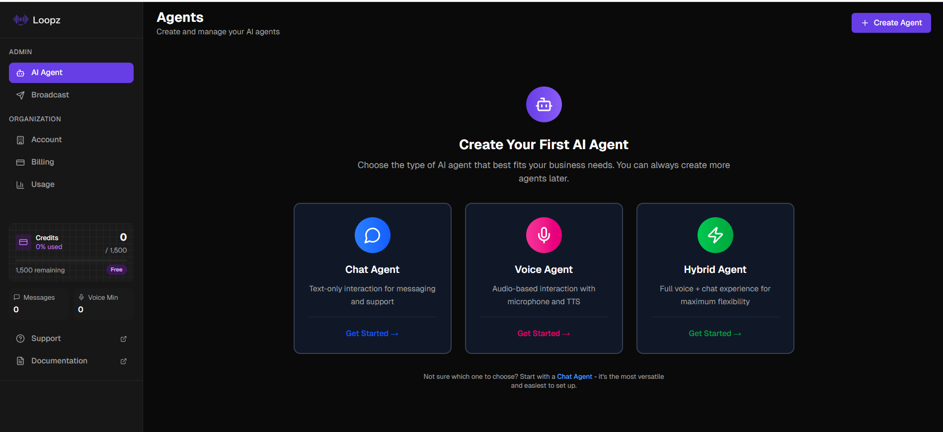 Screenshot 5 of Loopz AI Agents