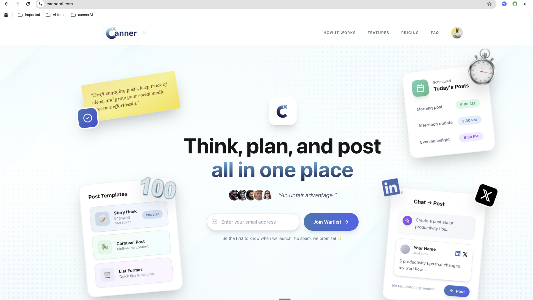 Screenshot 1 of Canner AI