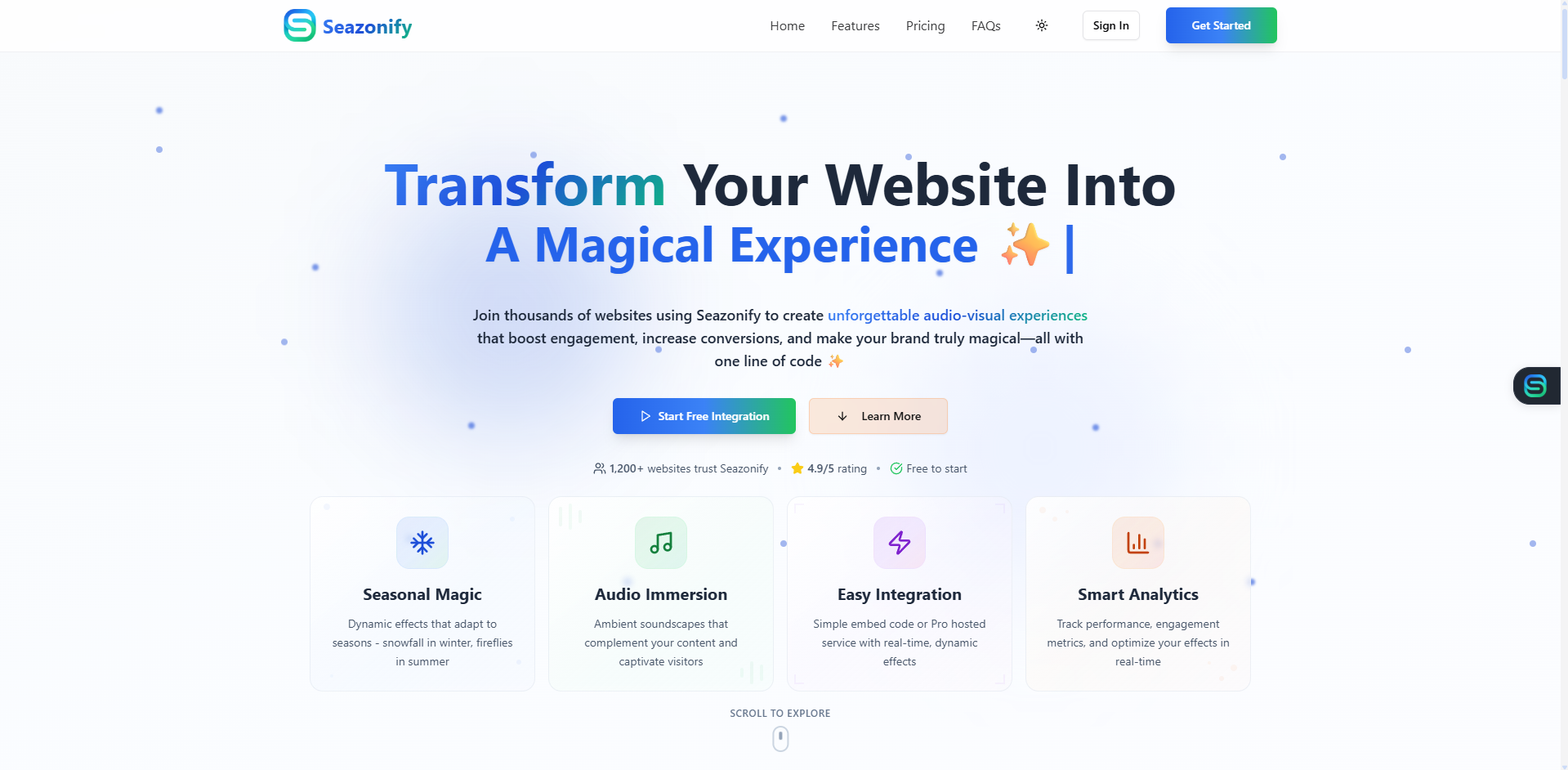 Screenshot 1 of Seazonify