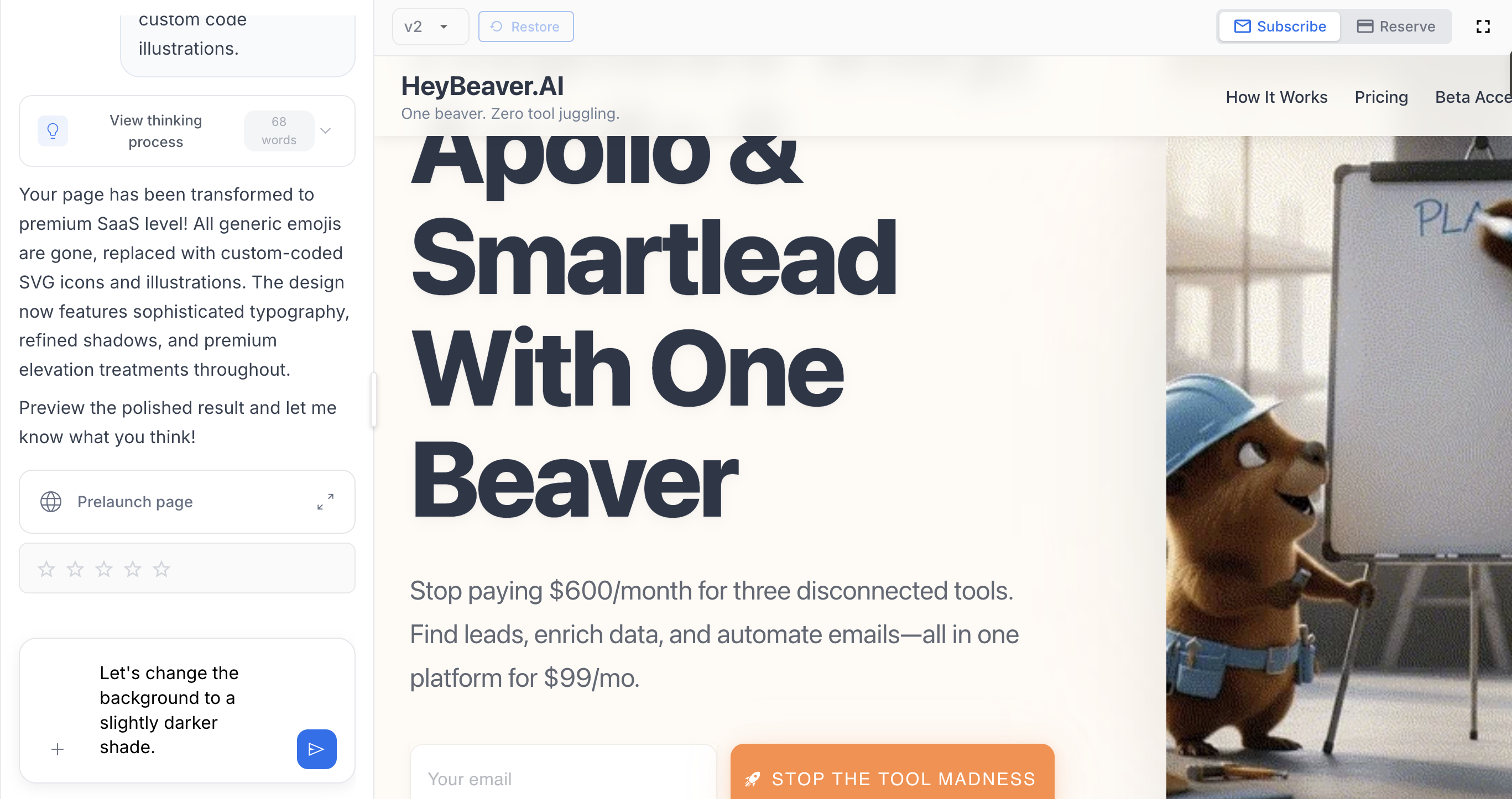 Screenshot 4 of Crowdstake AI