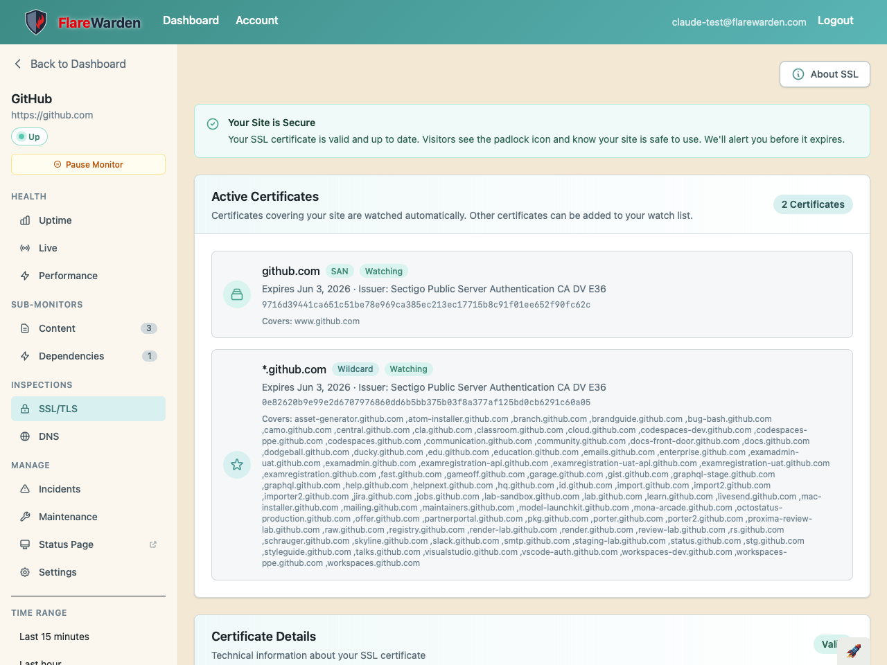 Screenshot 9 of FlareWarden