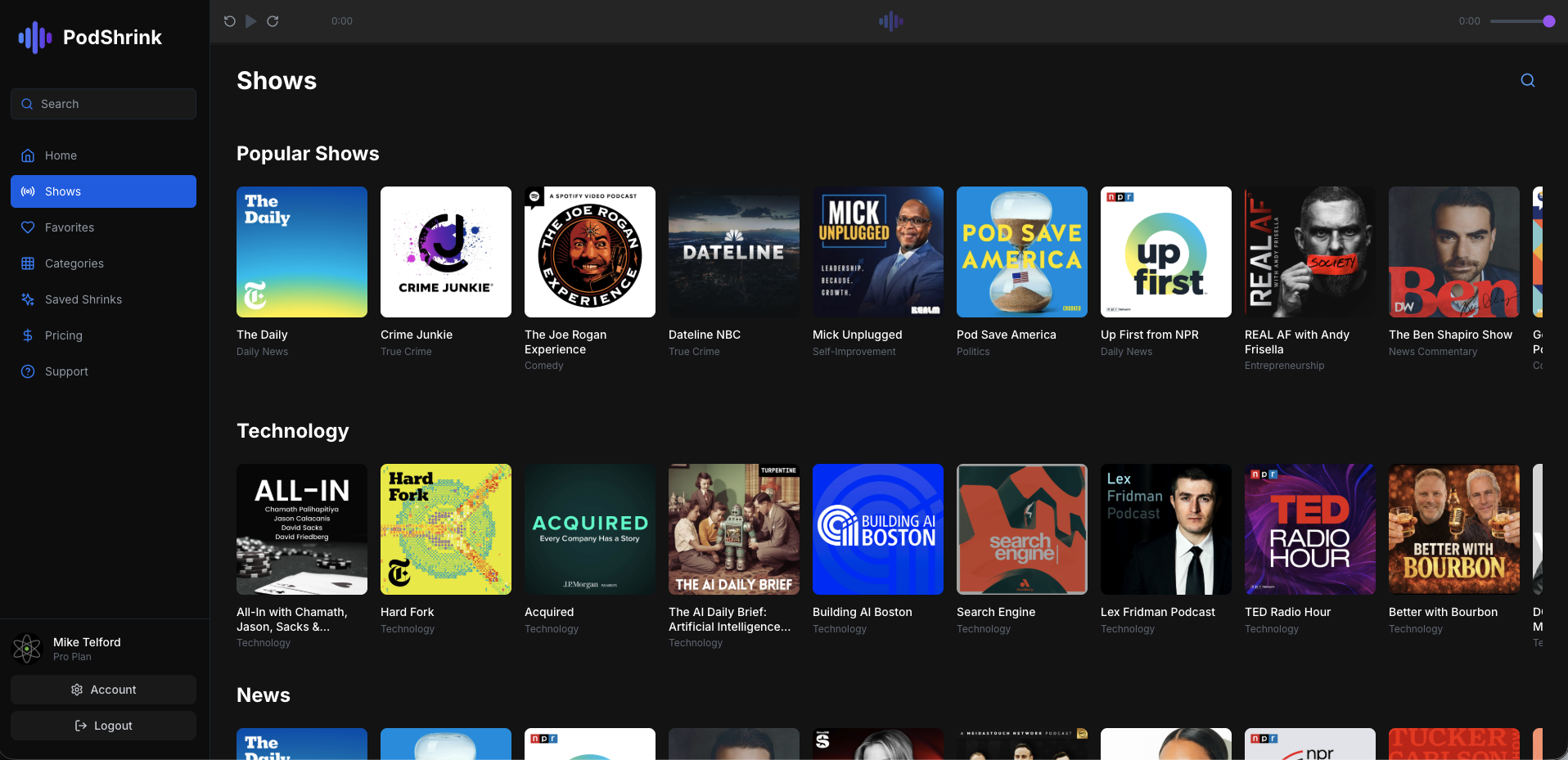 Screenshot 5 of PodShrink