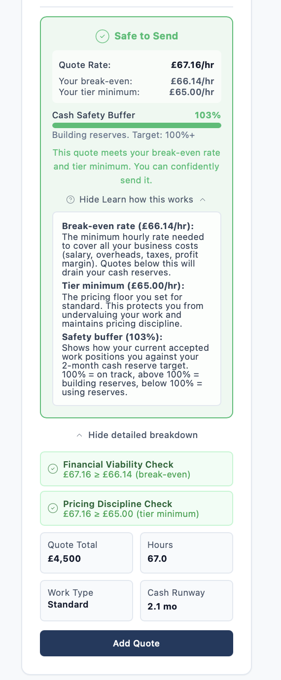 Screenshot 1 of RateCheck