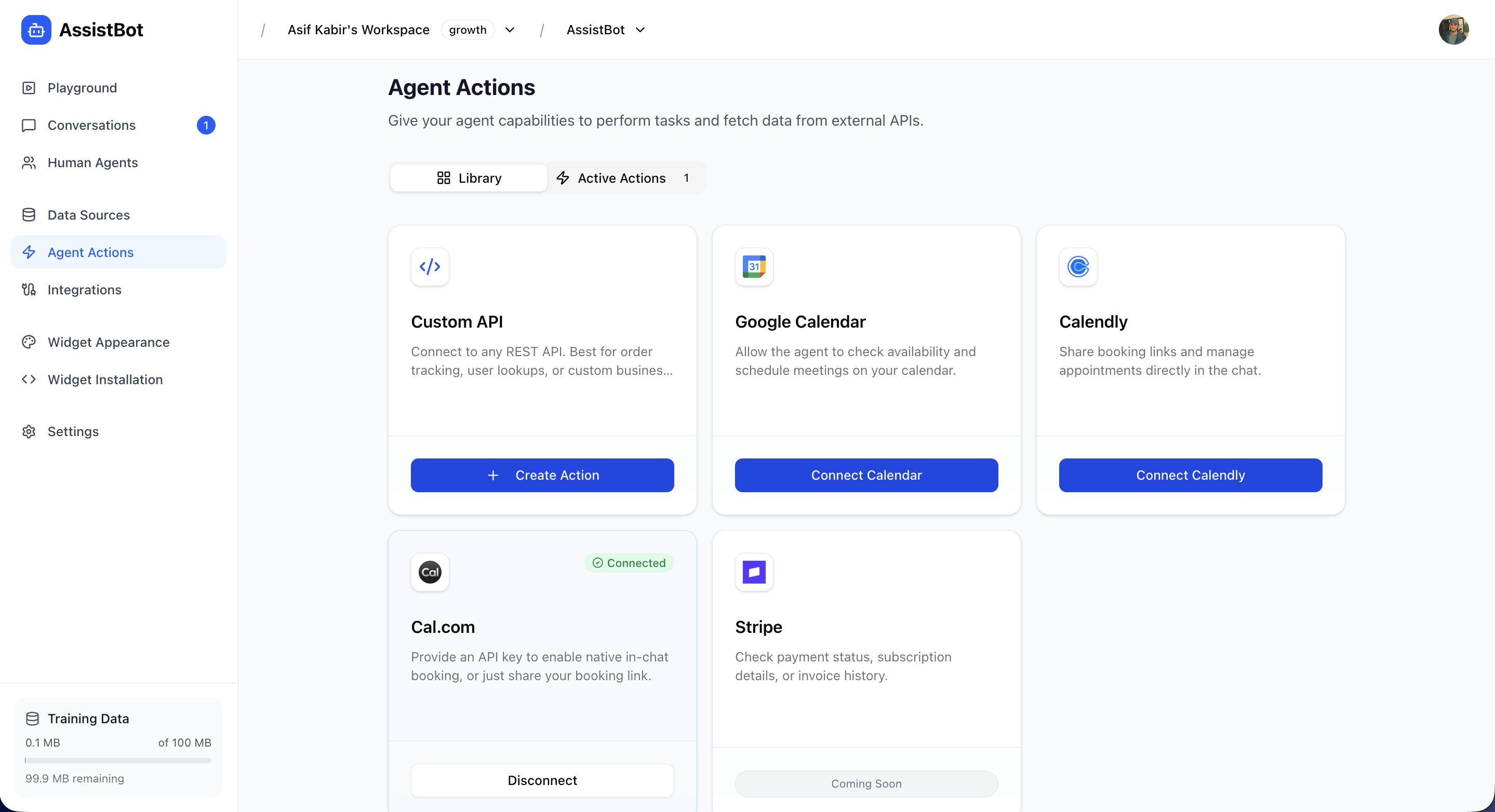 Screenshot 4 of AssistBot