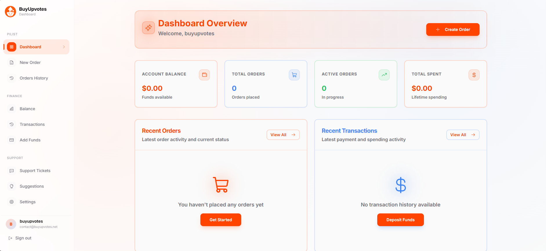 Screenshot 2 of BuyUpvotes