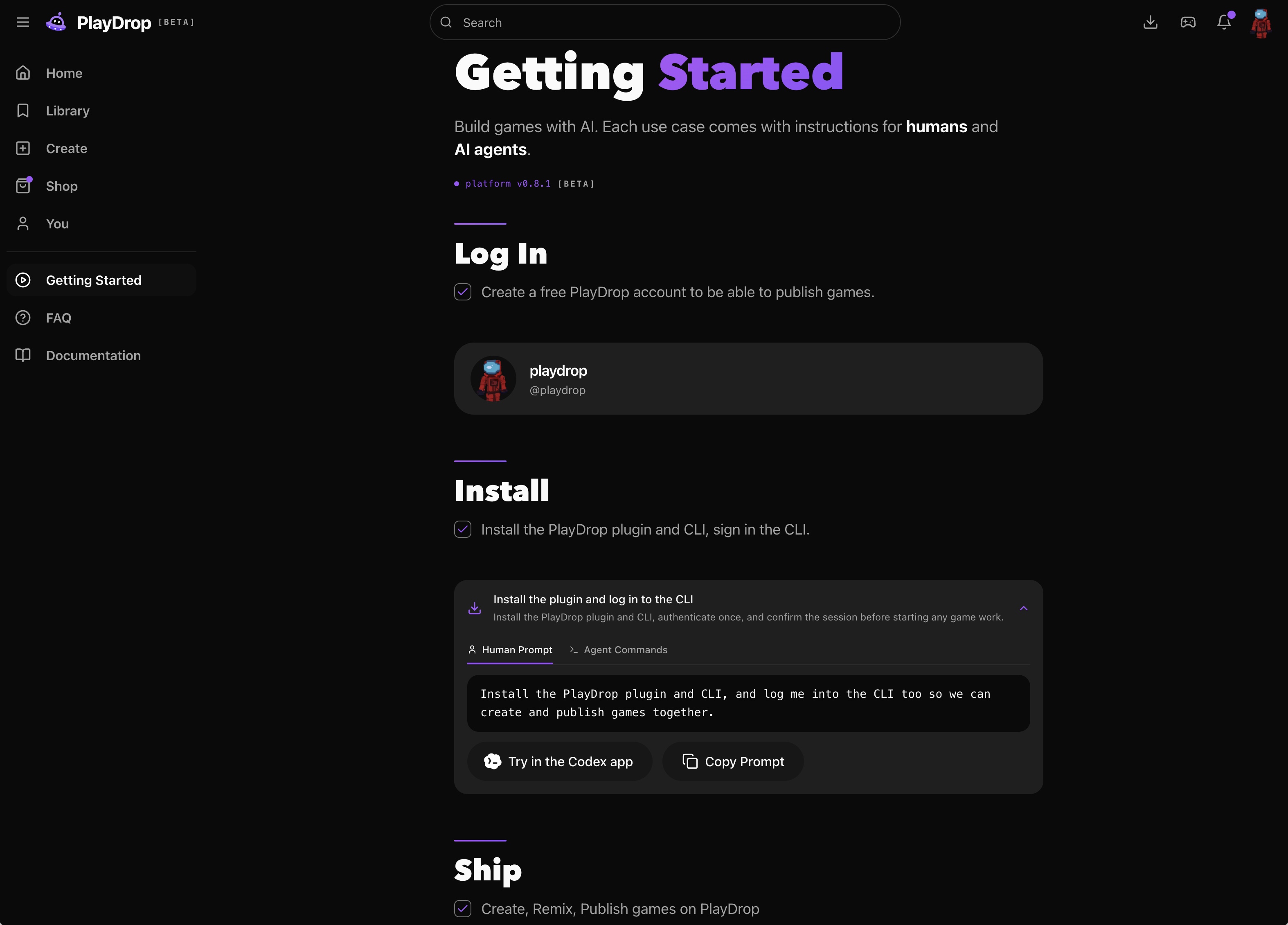 Screenshot 2 of PlayDrop