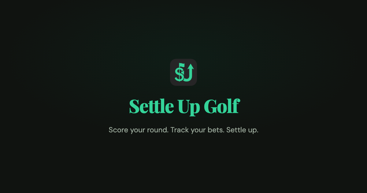 Screenshot 1 of Settle Up Golf