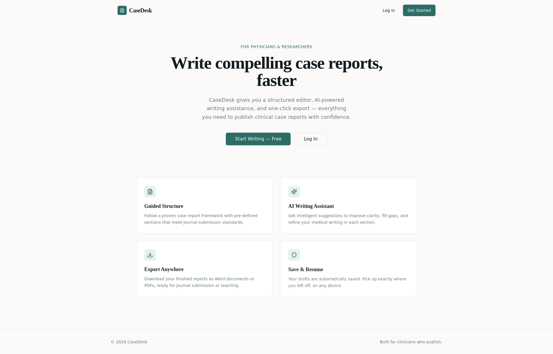 Screenshot 1 of CasePublish