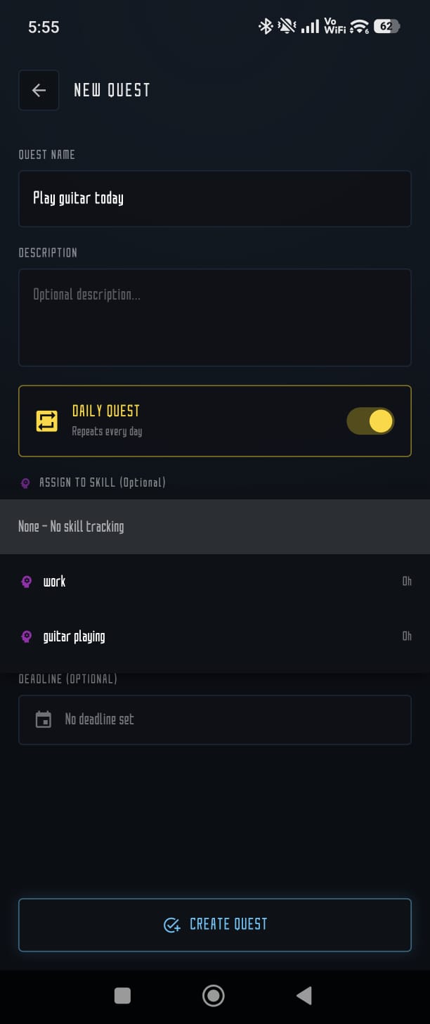 Screenshot 4 of MainQuest - Level Up Your Life