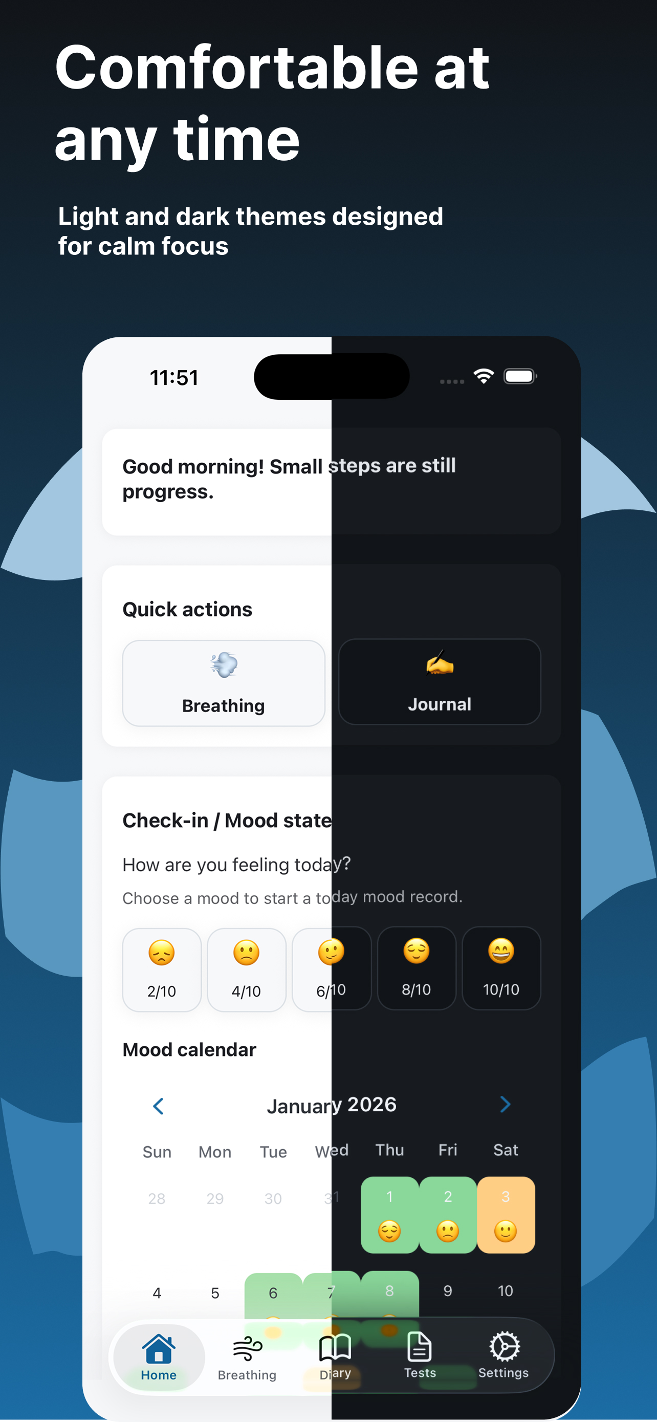 Screenshot 2 of Cognitive Diary
