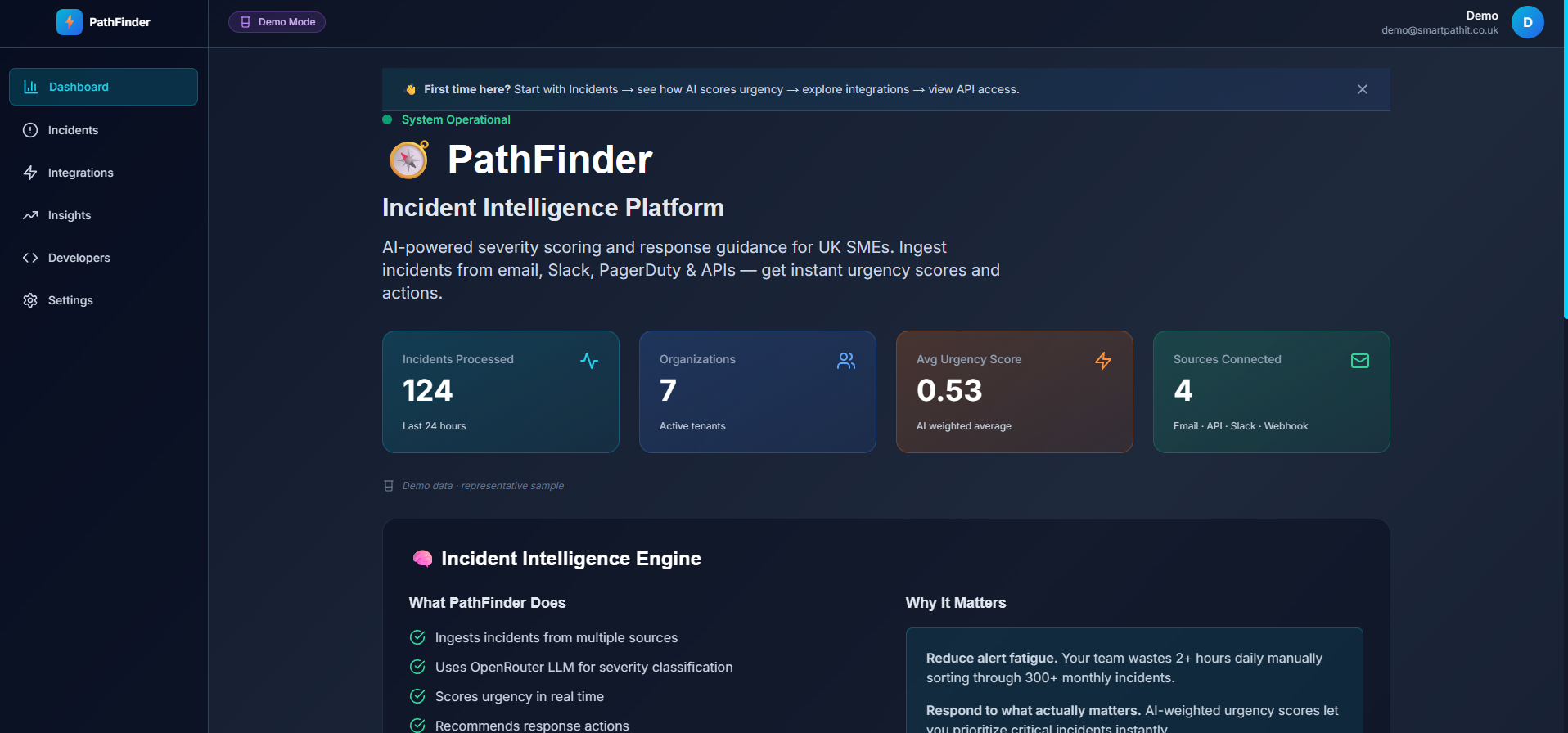 Screenshot 1 of PathFinder AI