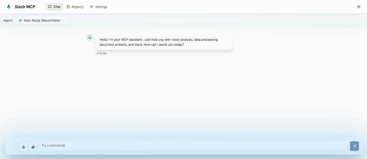 Screenshot 3 of Slash MCP