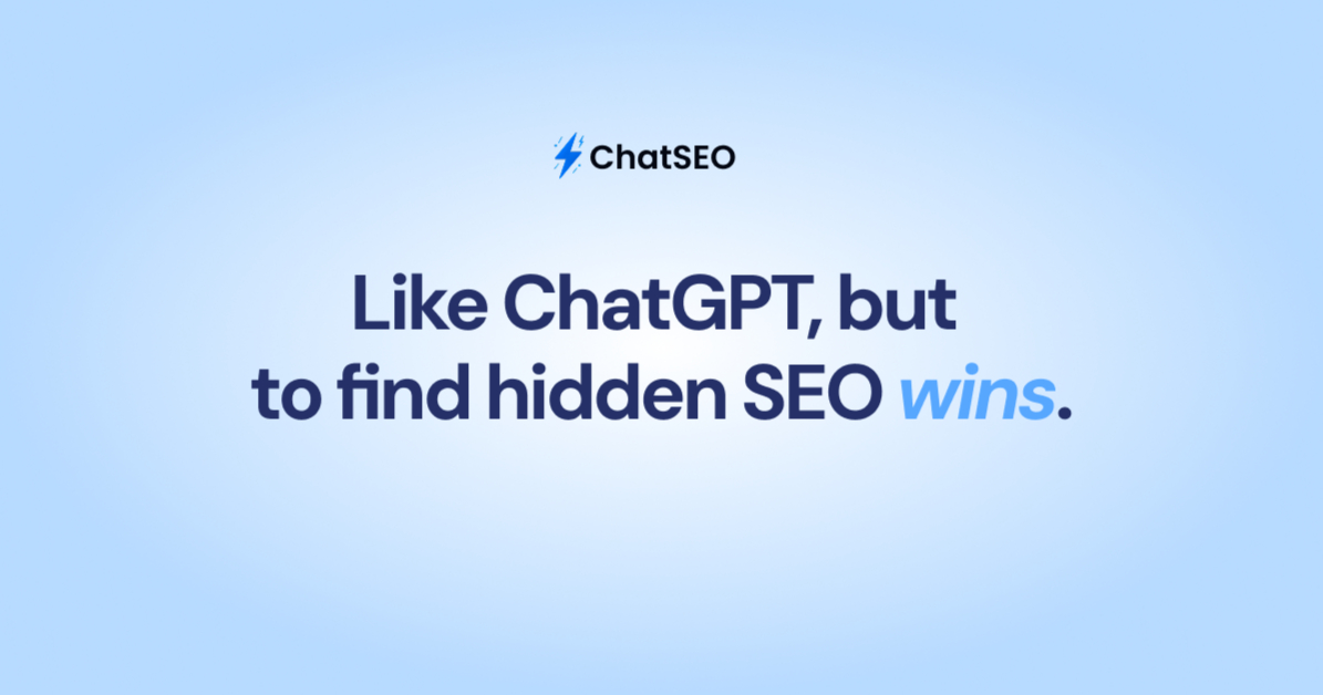 Screenshot 1 of ChatSEO