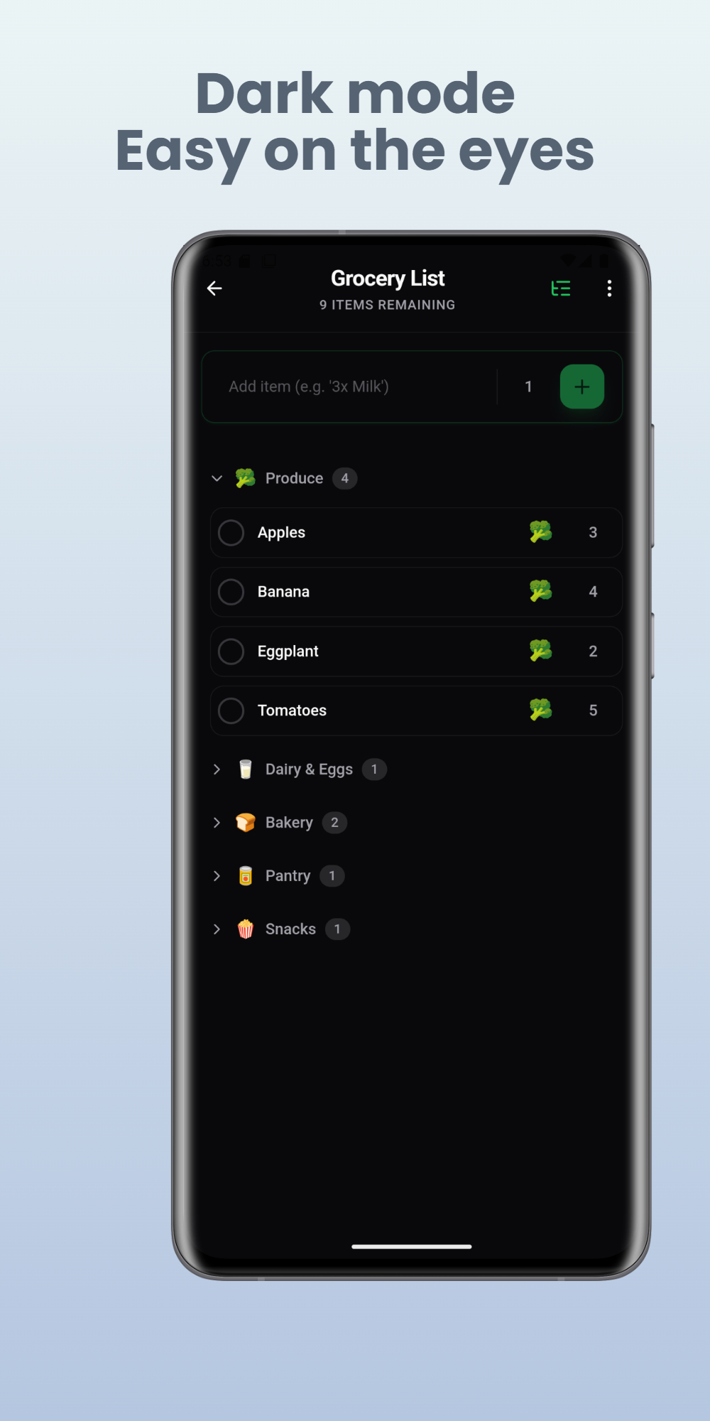 Screenshot 5 of Grocery List: Shopping Lister