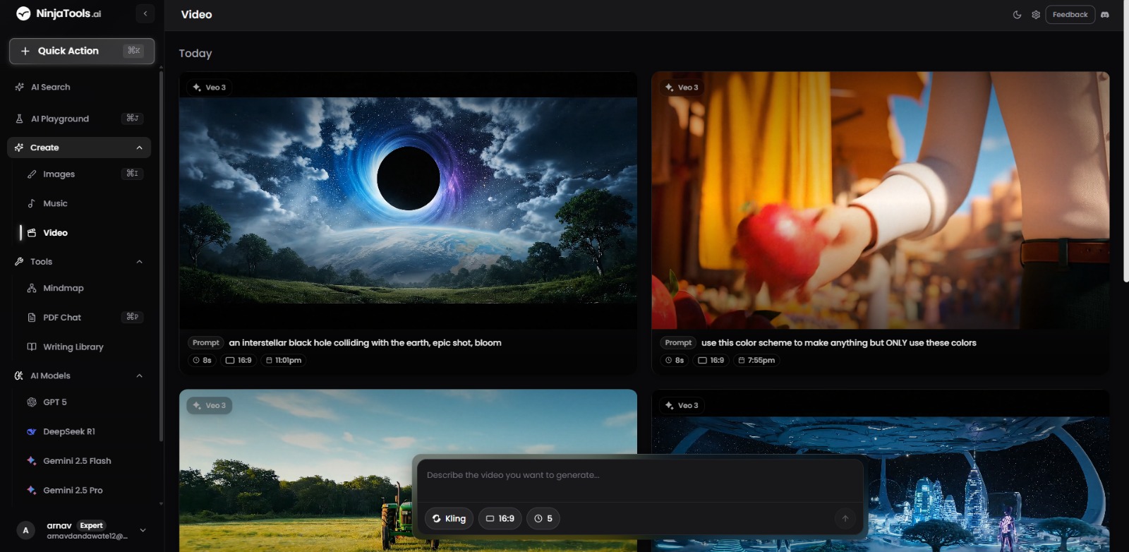 Screenshot 3 of NinjaTools | All-in-One AI Workspace