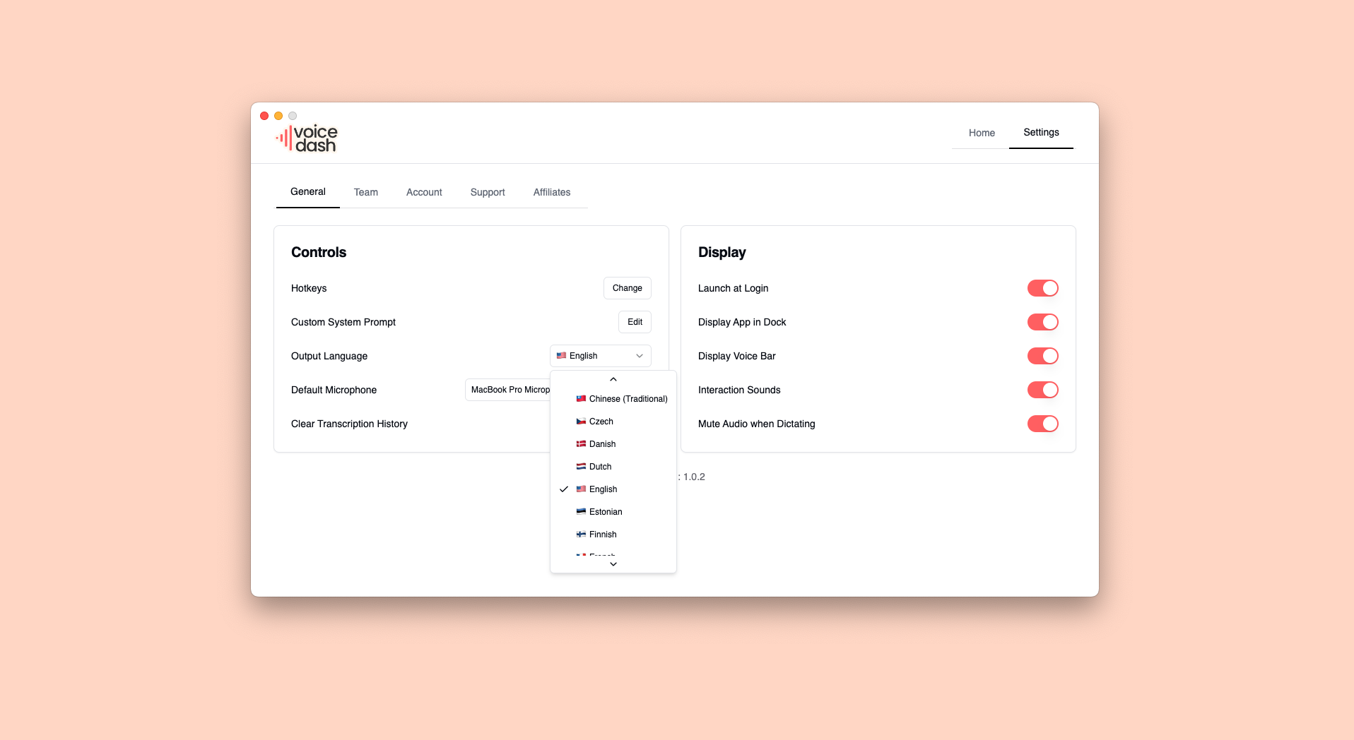 Screenshot 10 of VoiceDash